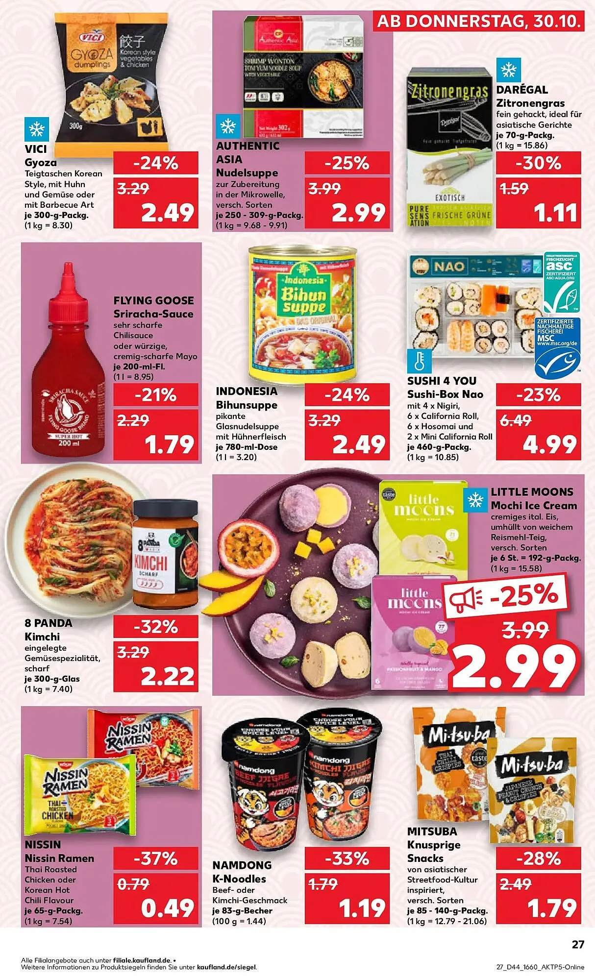Kaufland Prospekt von 2. November bis 5. November 2025 - Prospekt seite 27
