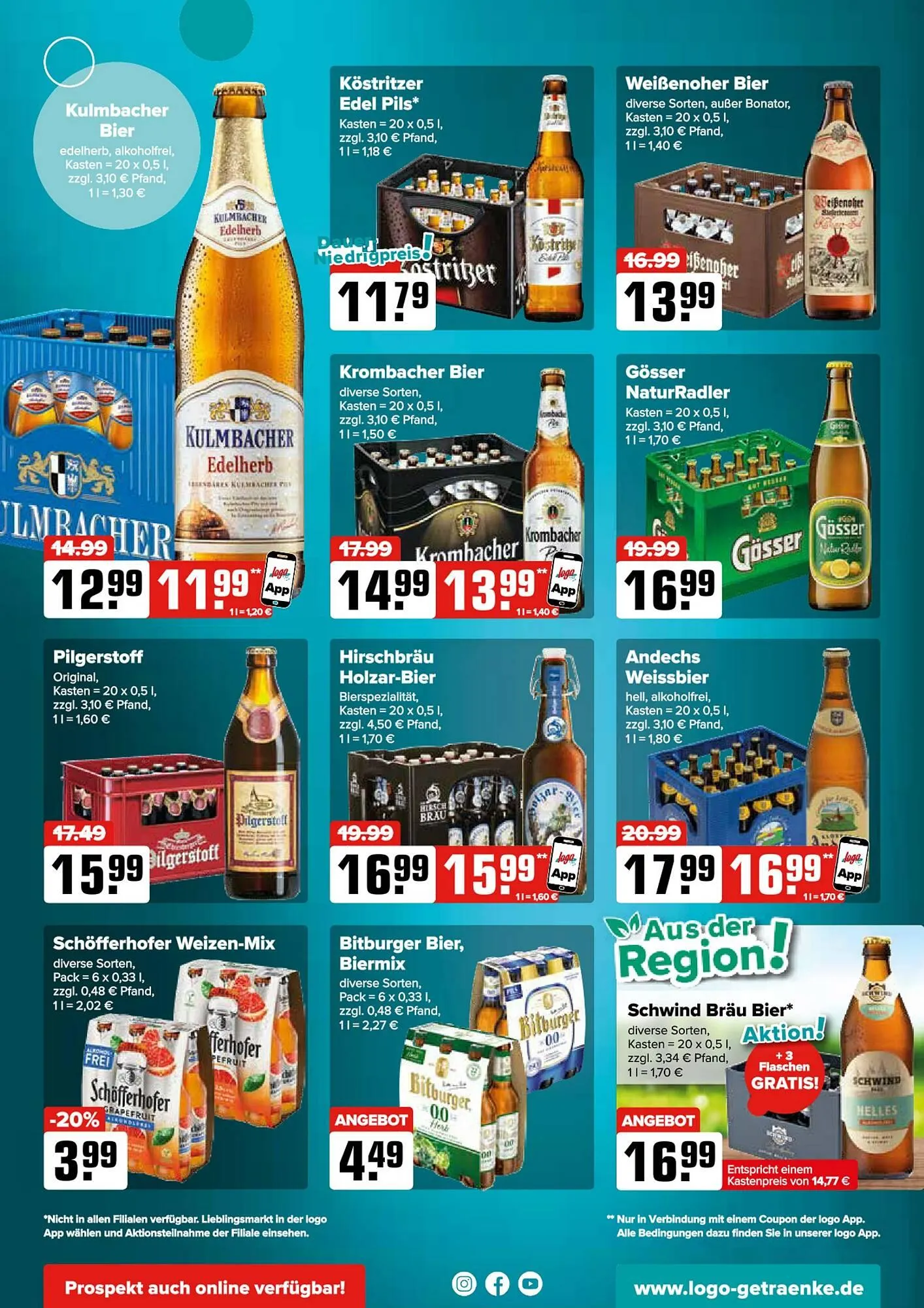 Logo Getränkemarkt Prospekt von 24. März bis 29. März 2025 - Prospekt seite 2