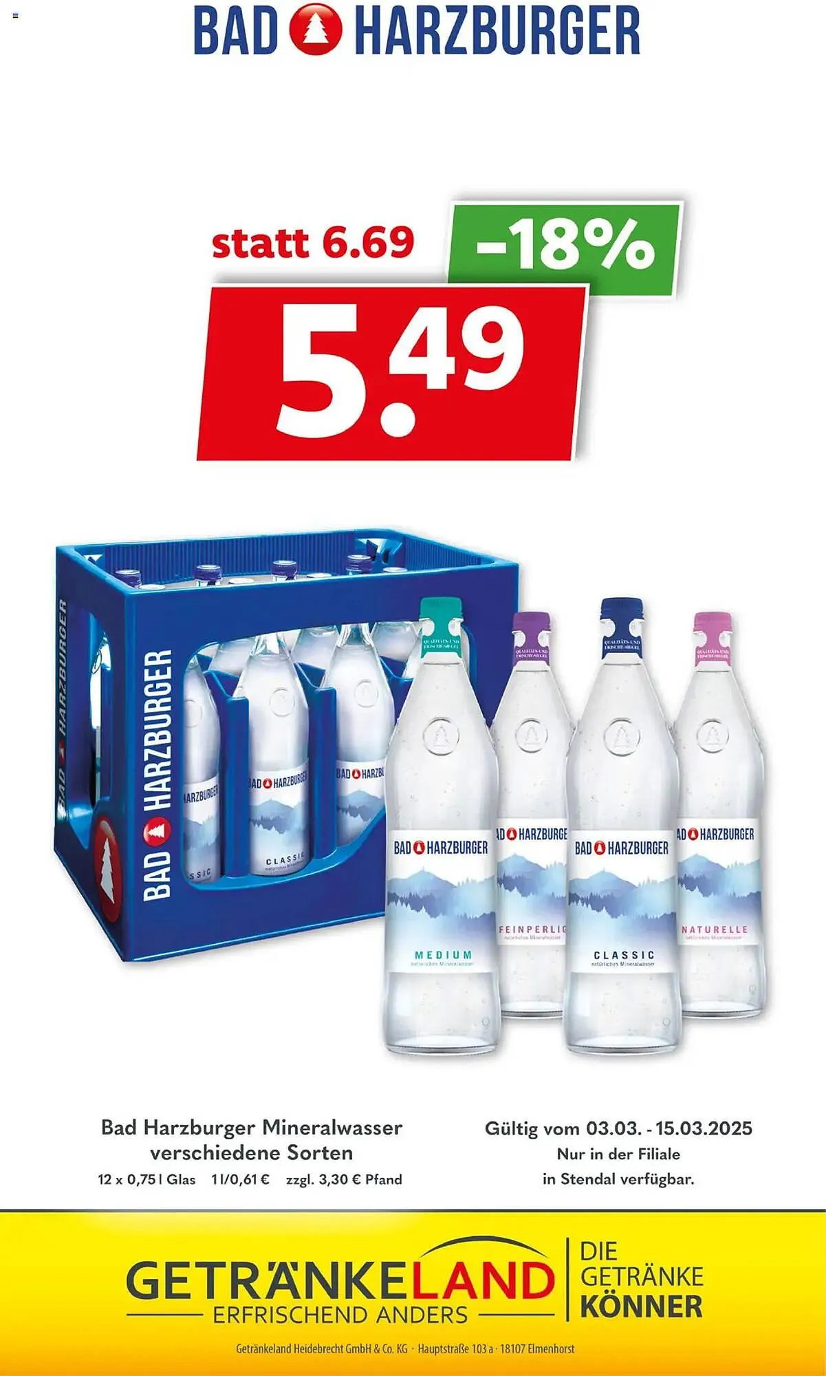 Getränkeland Prospekt von 3. März bis 15. März 2025 - Prospekt seite 10