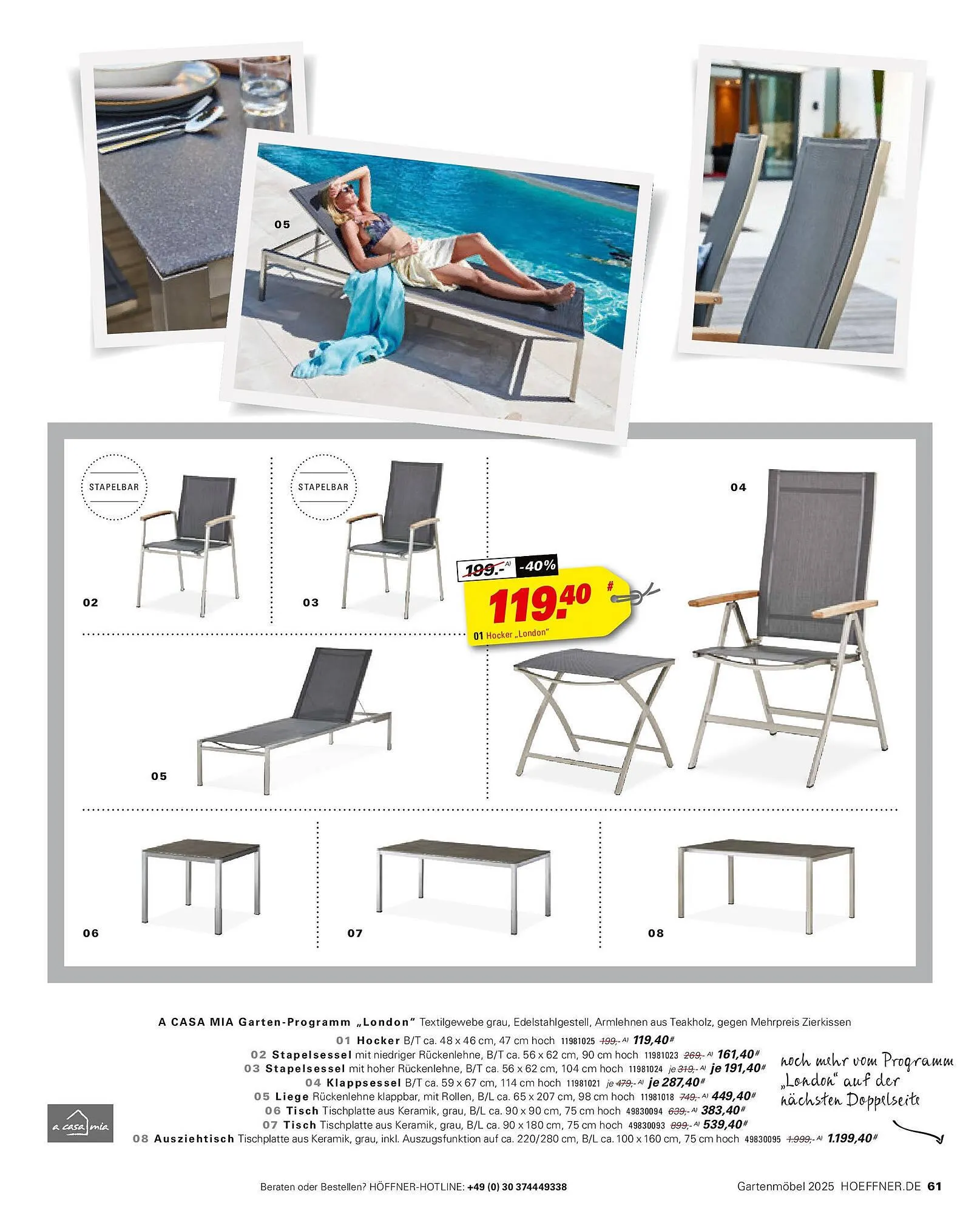Höffner Prospekt von 31. Januar bis 31. Juli 2025 - Prospekt seite 61