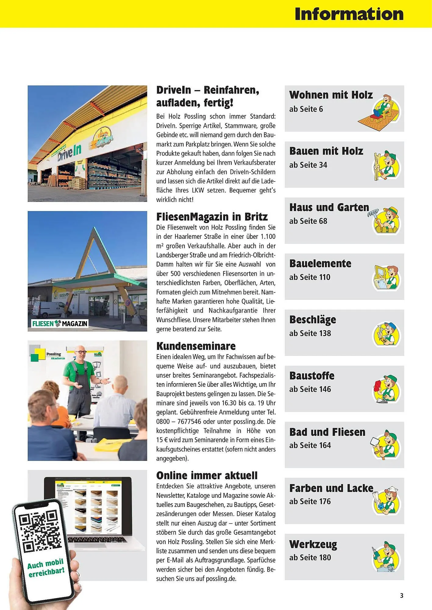 Holz Possling Prospekt von 31. März bis 30. Juni 2025 - Prospekt seite 3