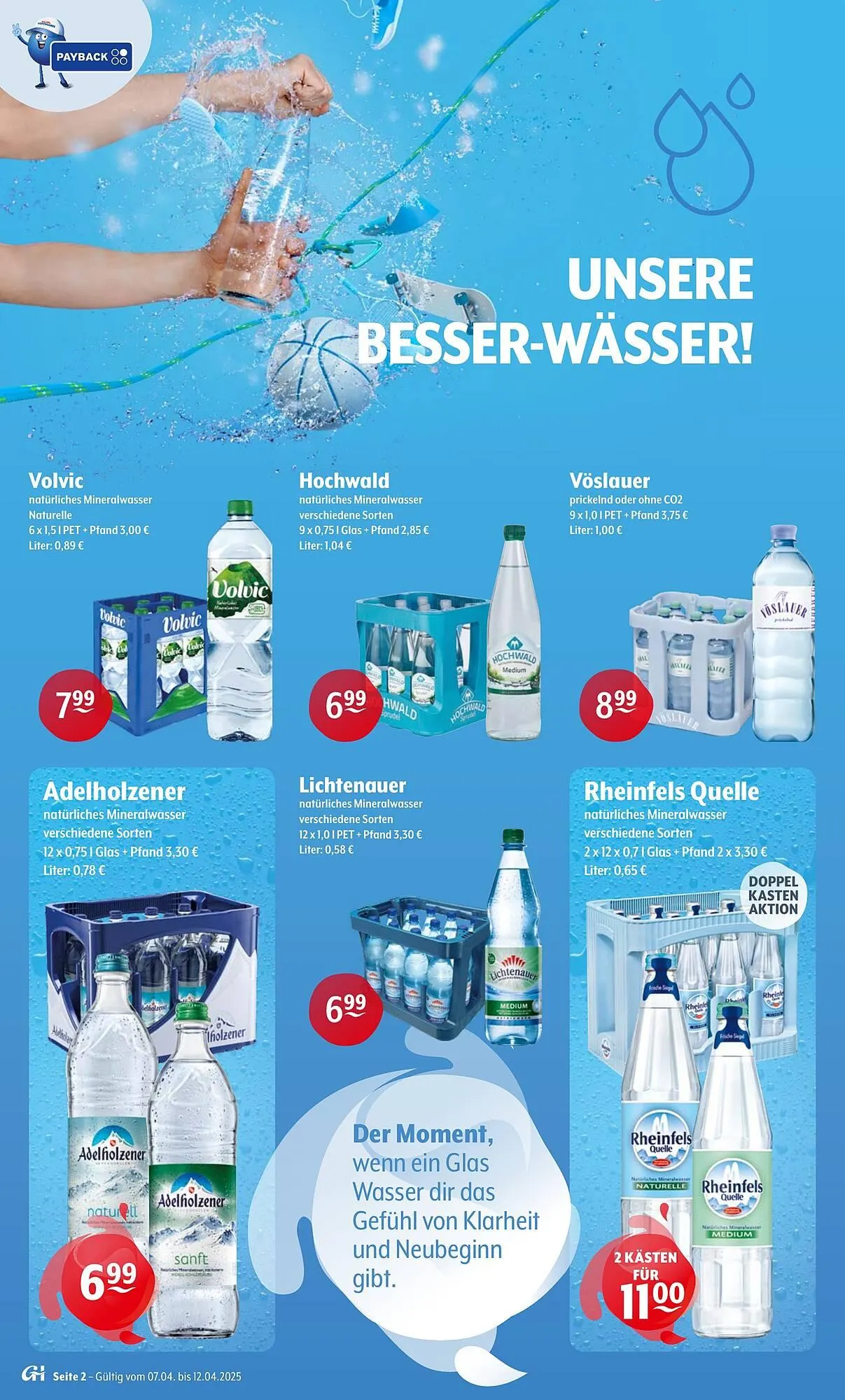 Getränke Hoffmann Prospekt von 7. April bis 12. April 2025 - Prospekt seite 2