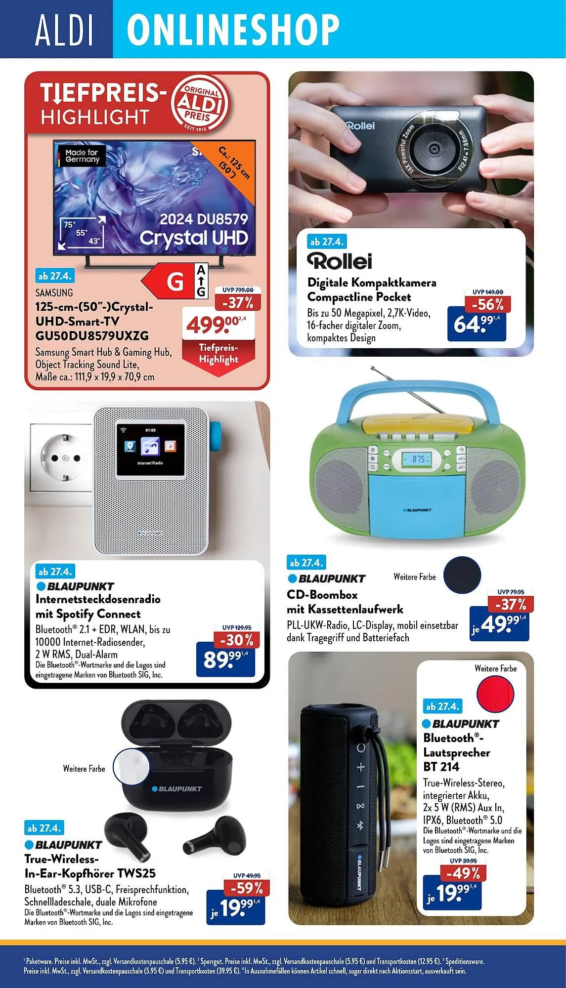 Aldi Nord Prospekt von 28. April bis 3. Mai 2025 - Prospekt seite 34