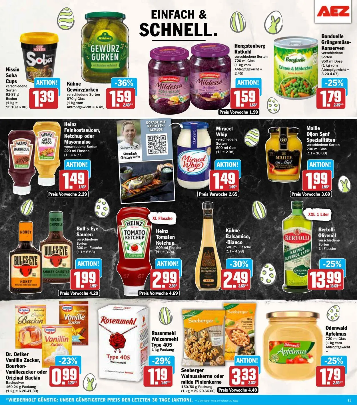 AEZ Aktueller Prospekt von 7. April bis 12. April 2025 - Prospekt seite 11