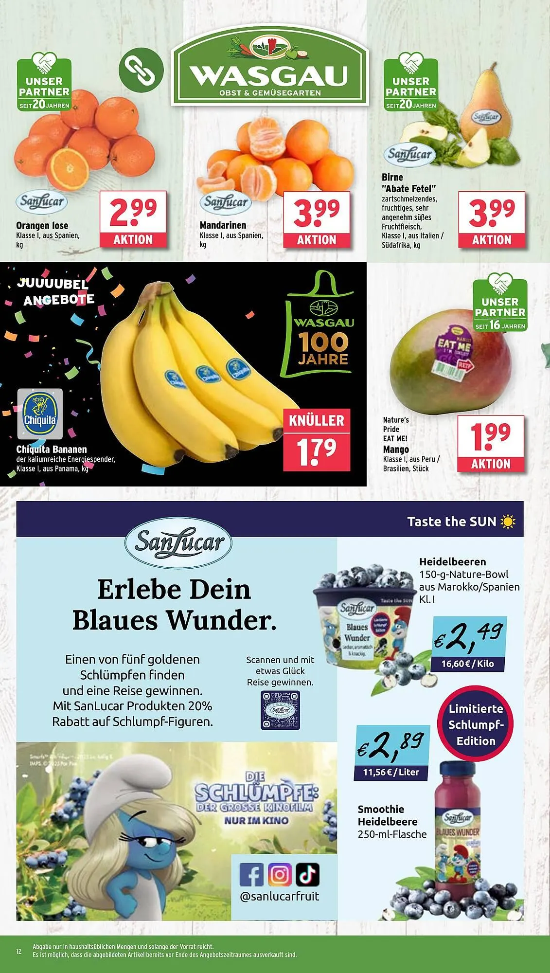 Wasgau Prospekt von 31. März bis 5. April 2025 - Prospekt seite 12