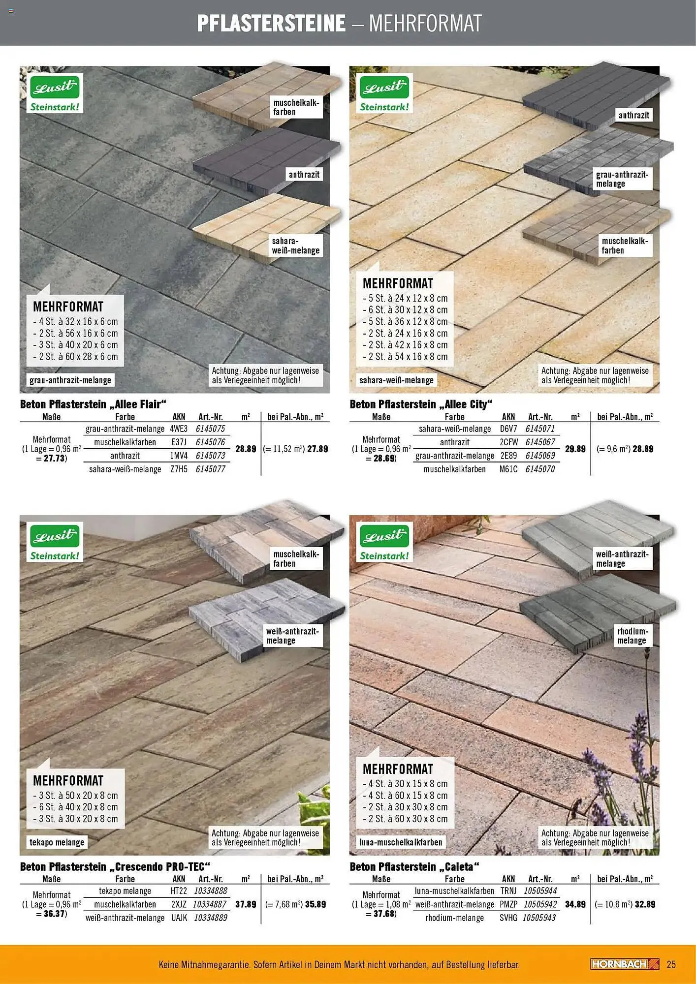 Hornbach Prospekt von 12. Februar bis 31. Dezember 2026 - Prospekt seite 25