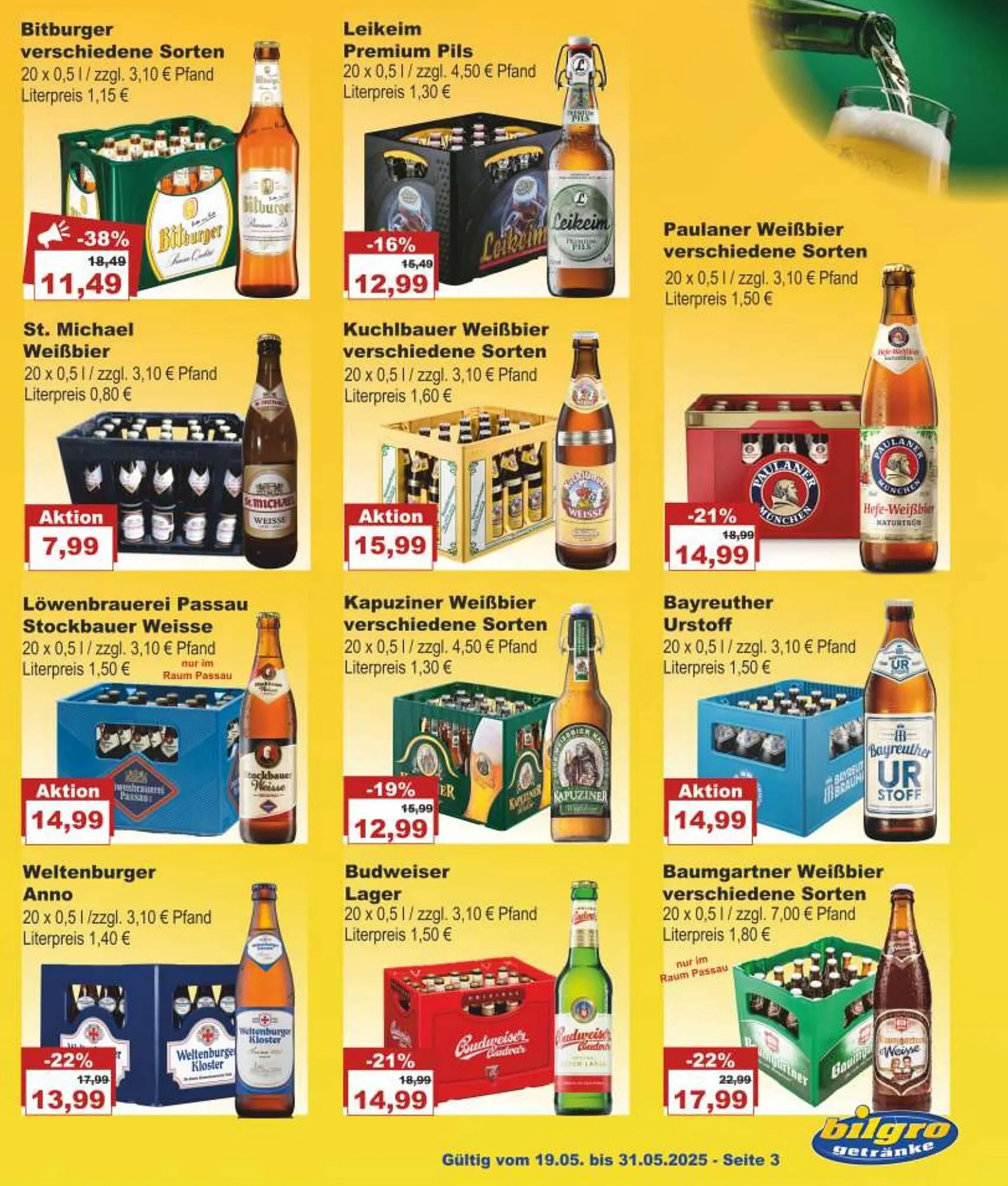 Bilgro Prospekt von 19. Mai bis 31. Mai 2025 - Prospekt seite 3