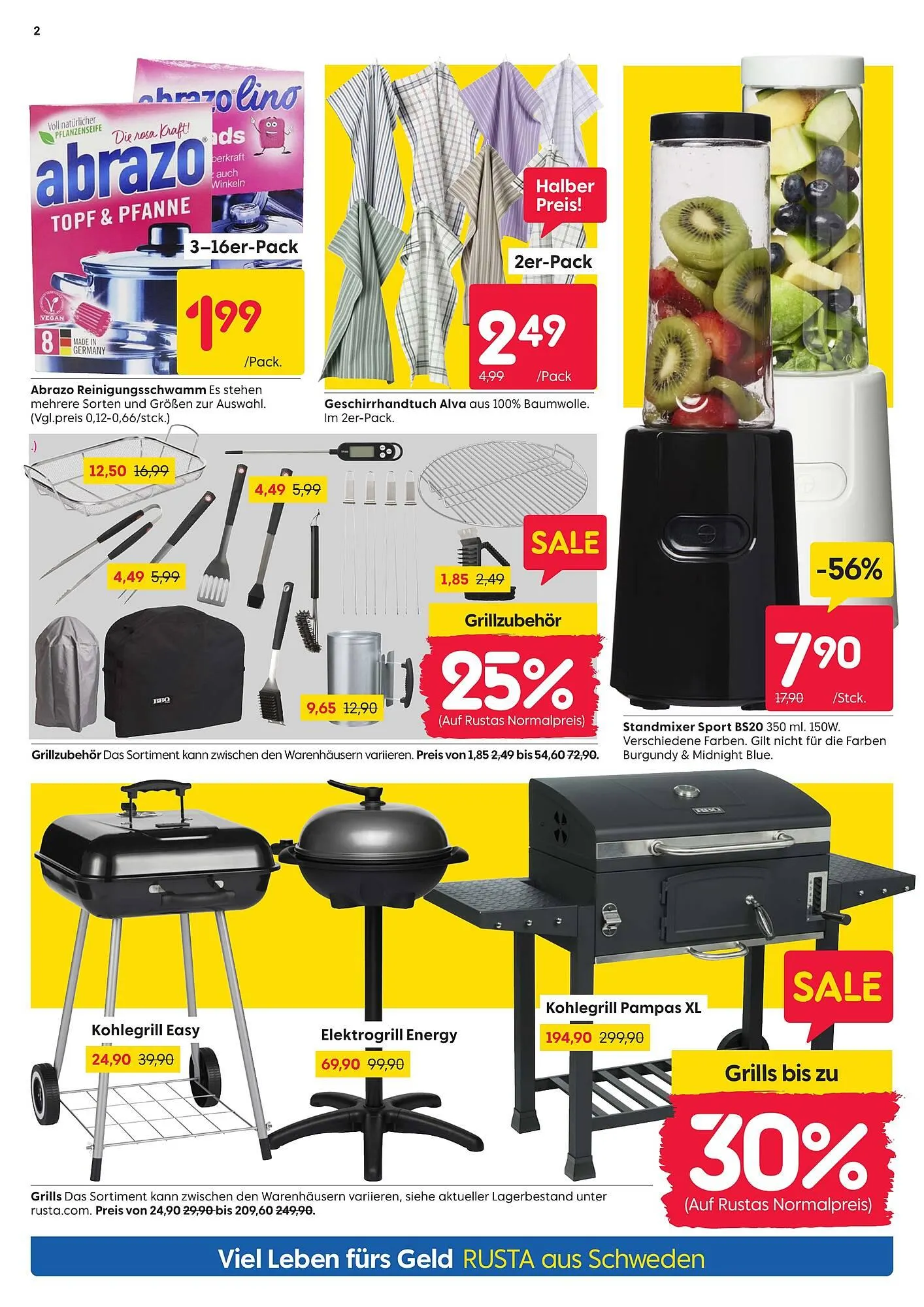Rusta Prospekt von 19. Juli bis 25. Juli 2025 - Prospekt seite 2