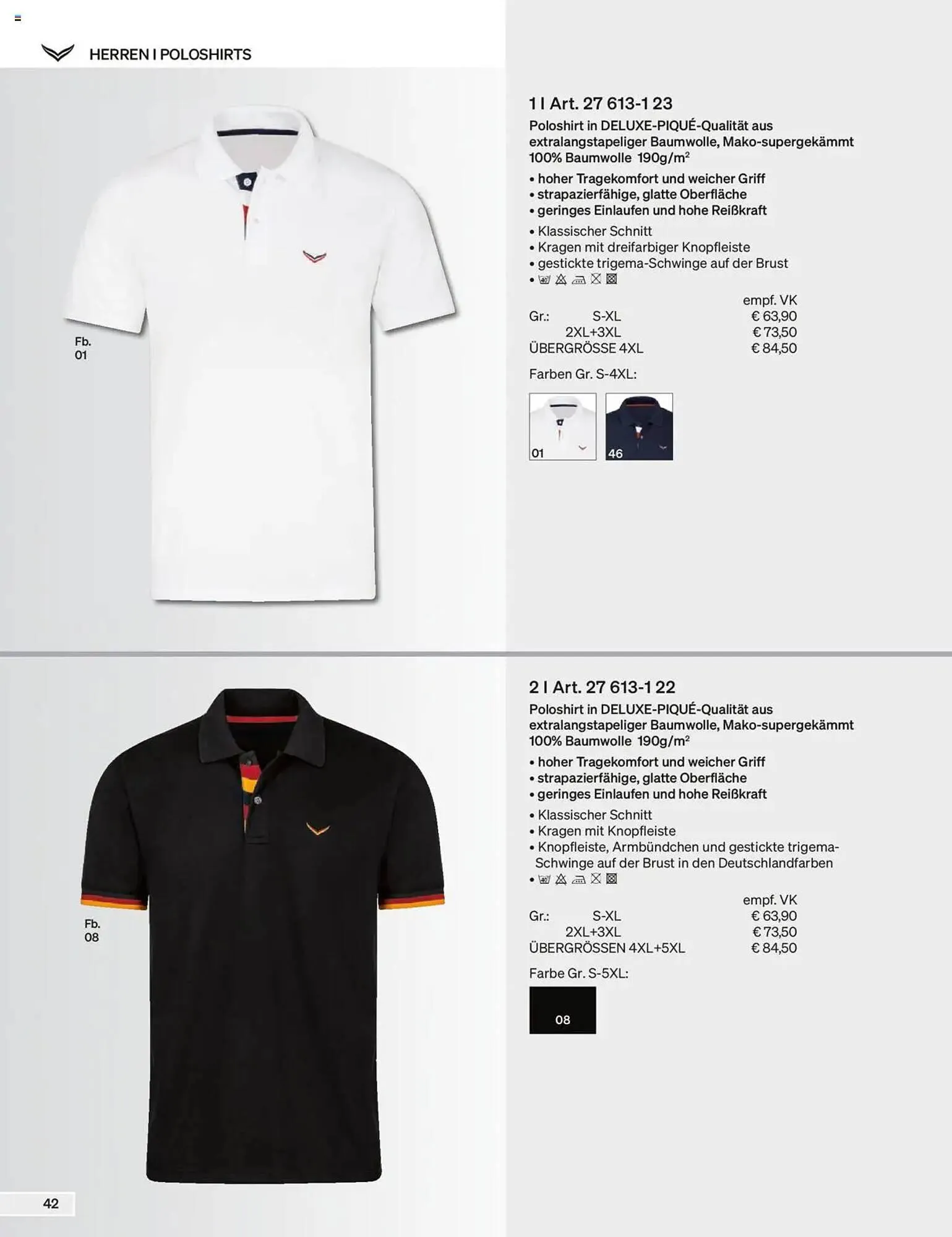 Trigema Prospekt von 17. Februar bis 17. August 2025 - Prospekt seite 42