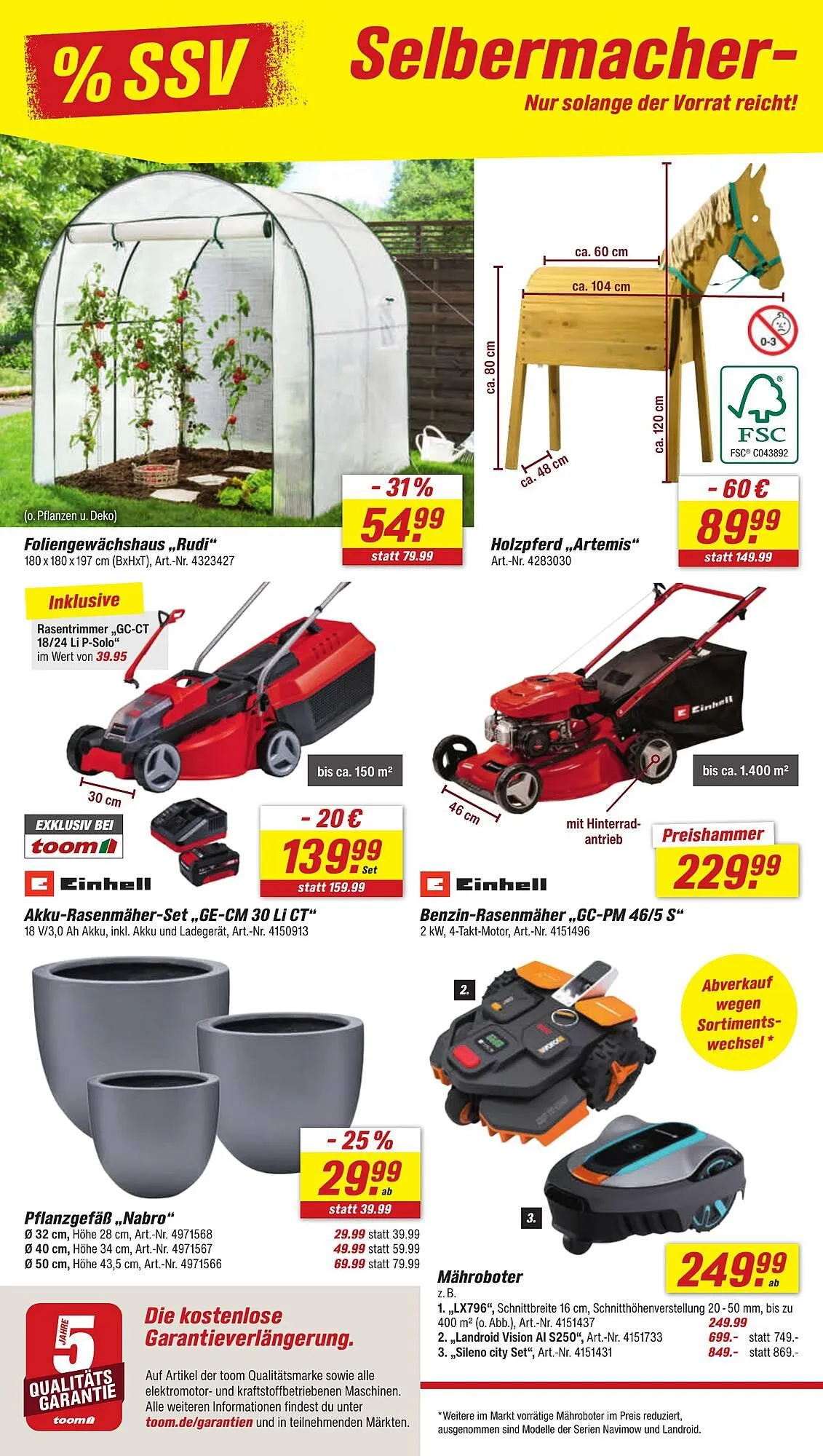 toom Baumarkt Prospekt von 12. Juli bis 18. Juli 2025 - Prospekt seite 4