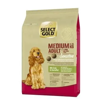 SELECT GOLD Sensitive Adult Medium Ente und Kartoffel 1 kg