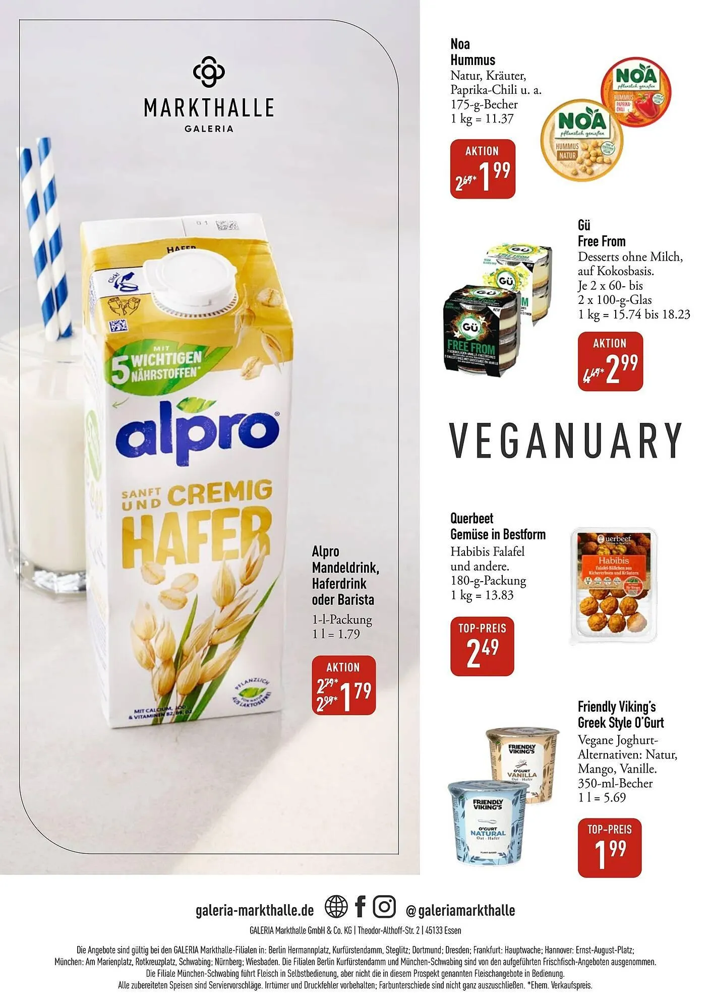 Galeria Markthalle Prospekt von 19. Januar bis 25. Januar 2026 - Prospekt seite 12