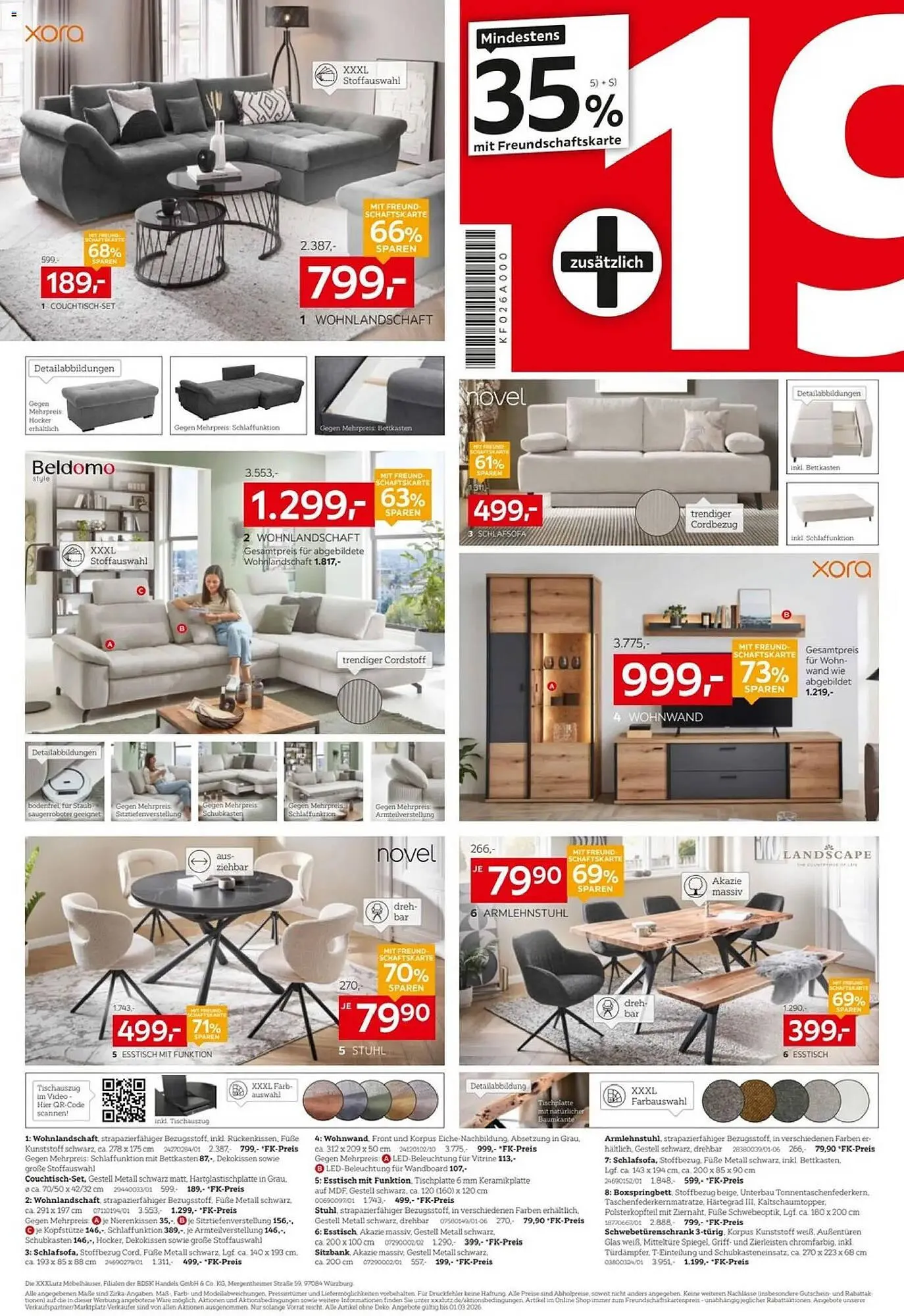 XXXLutz Prospekt von 15. Februar bis 1. März 2026 - Prospekt seite 2