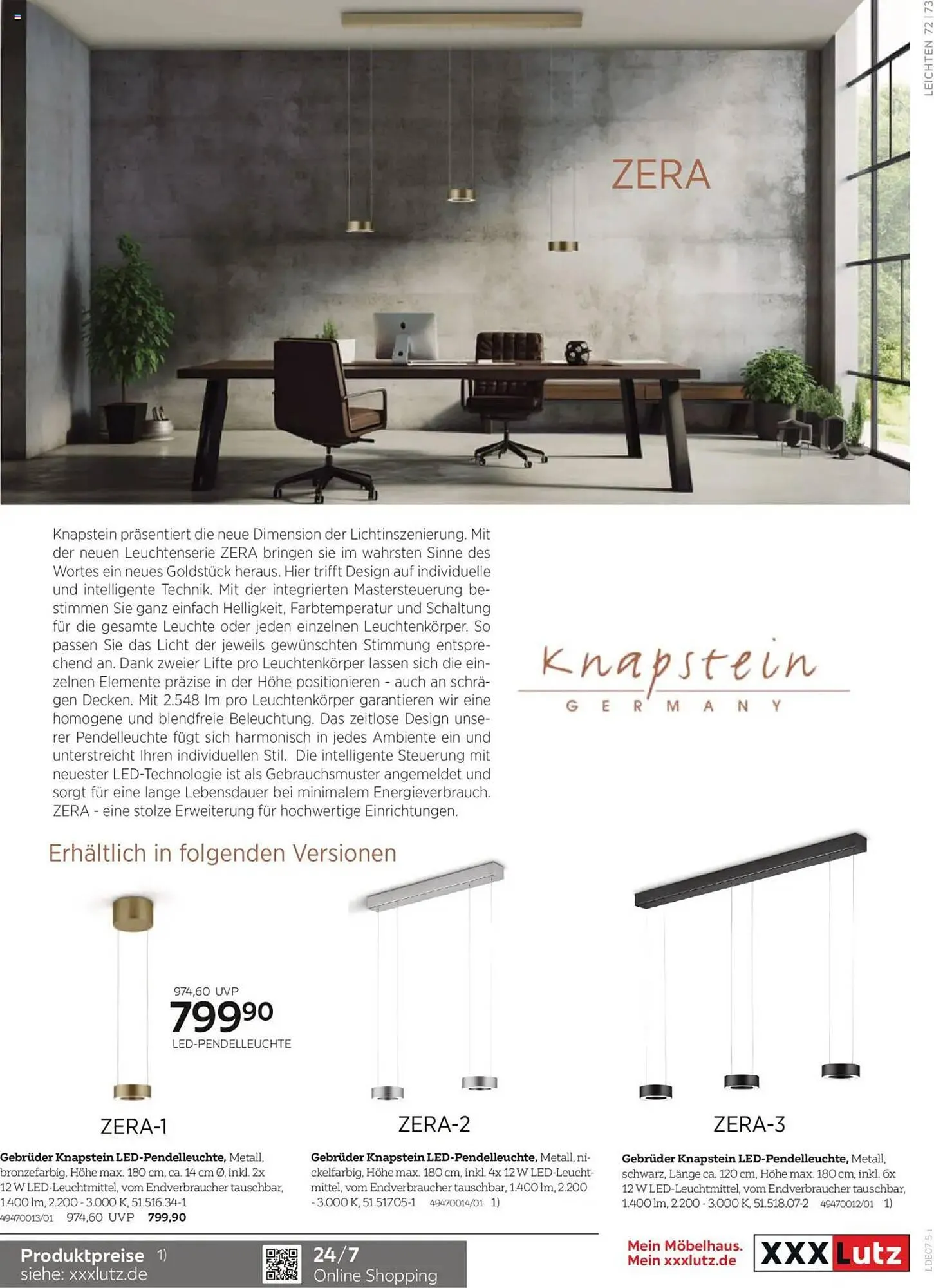 XXXLutz Prospekt von 1. September bis 28. Februar 2026 - Prospekt seite 73