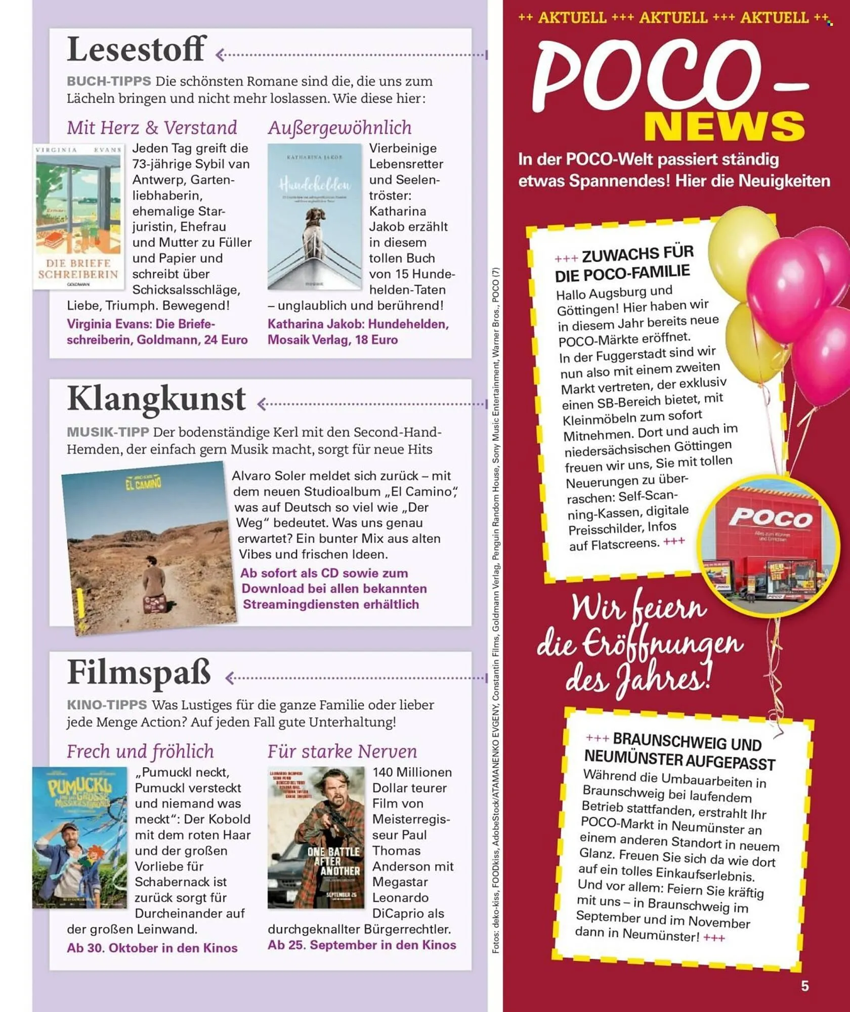 Poco Magazin von 1. September bis 30. November 2025 - Prospekt seite 5