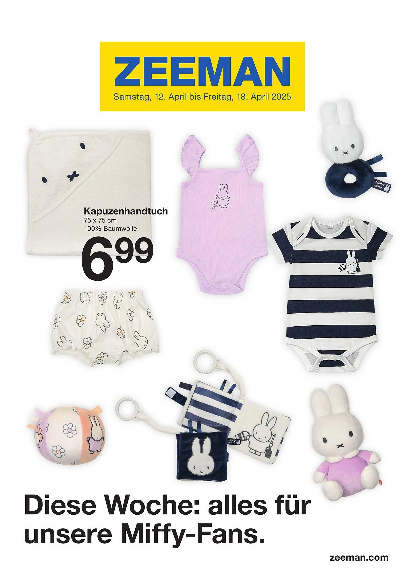 Zeeman Prospekt von 12. April bis 18. April 2025 - Prospekt seite 1