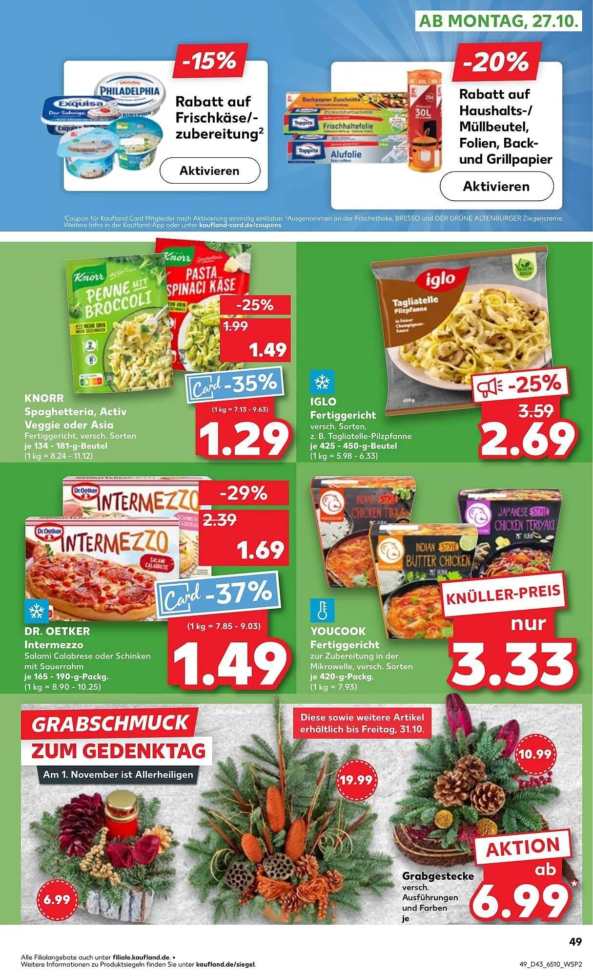 Kaufland Prospekt von 23. Oktober bis 29. Oktober 2025 - Prospekt seite 49