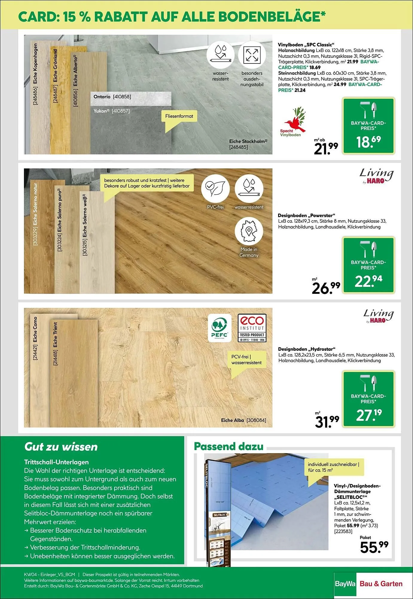 BayWa Prospekt von 19. Januar bis 25. Januar 2026 - Prospekt seite 9
