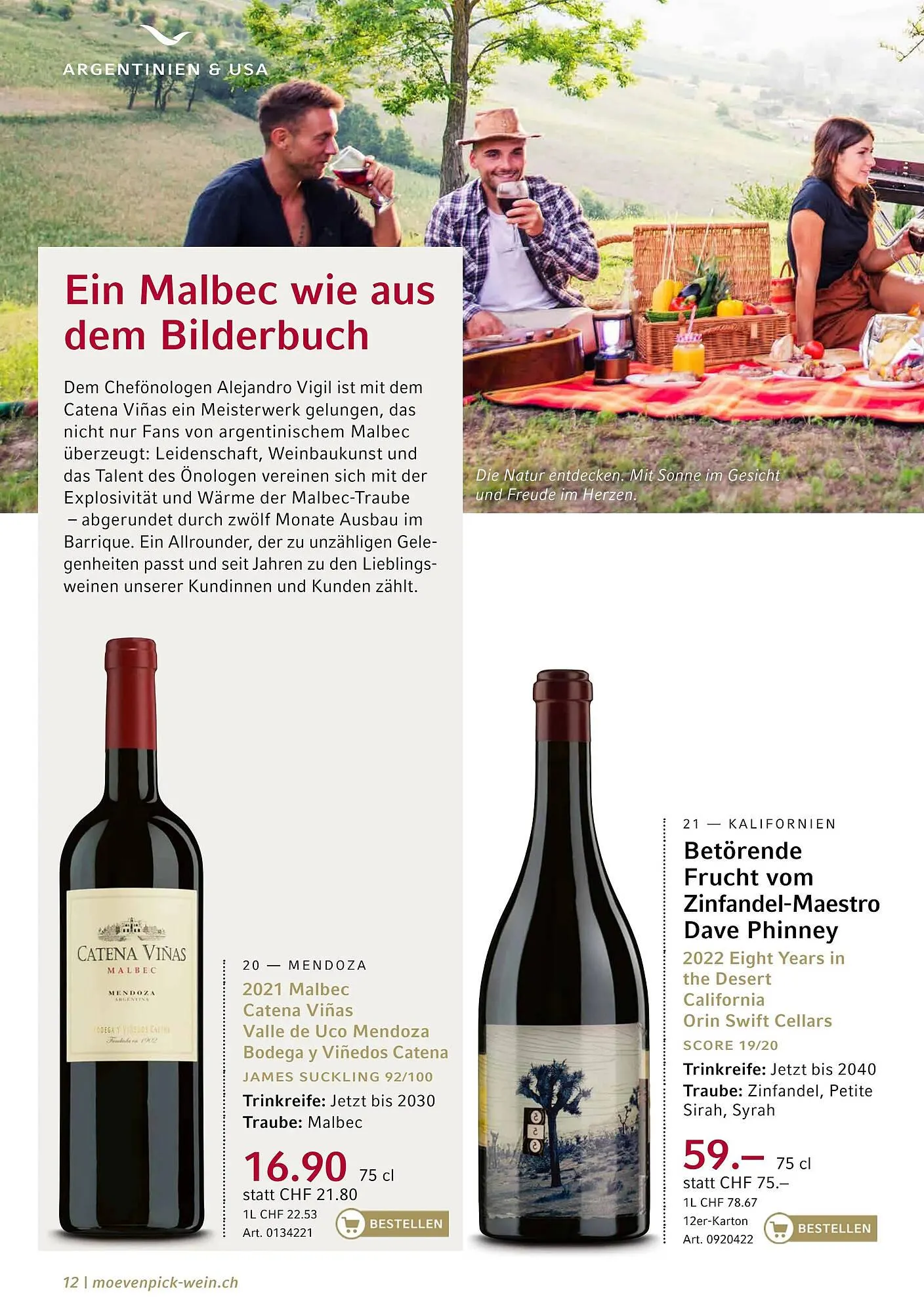 Mövenpick Wein Prospekt von 14. Mai bis 24. Mai 2025 - Prospekt seite 12