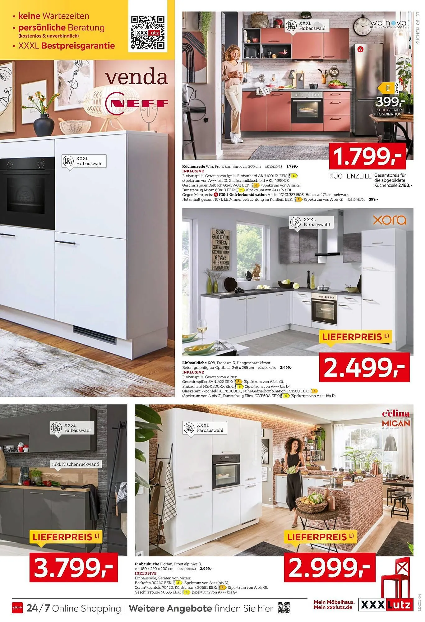 XXXLutz Prospekt von 17. Mai bis 15. Juni 2025 - Prospekt seite 7