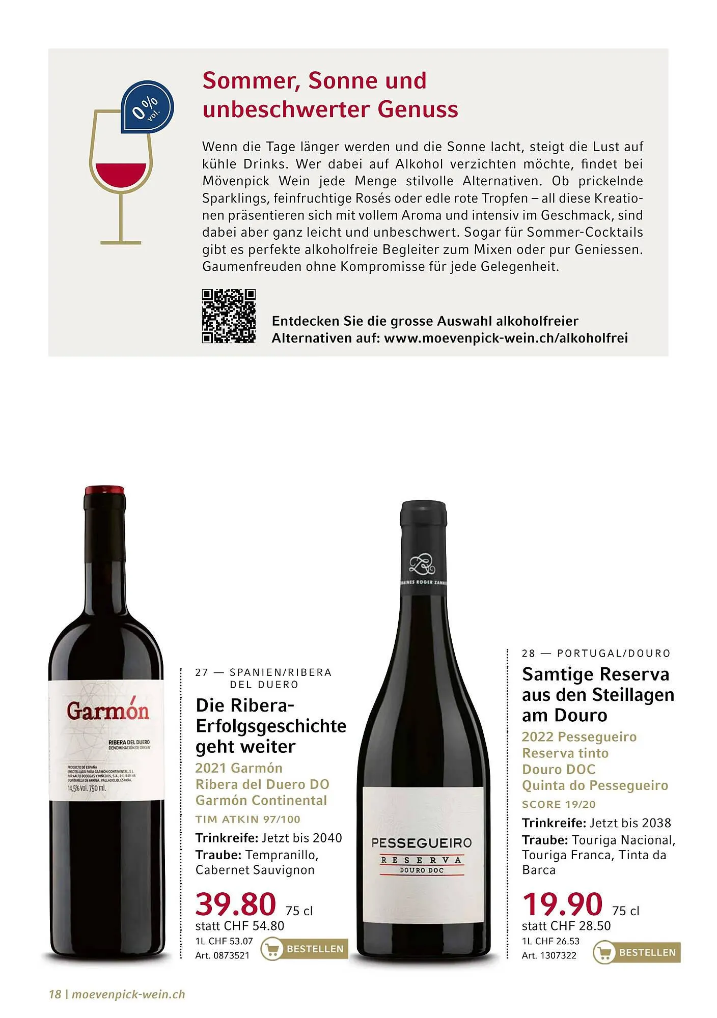 Mövenpick Wein Prospekt von 14. Mai bis 24. Mai 2025 - Prospekt seite 18