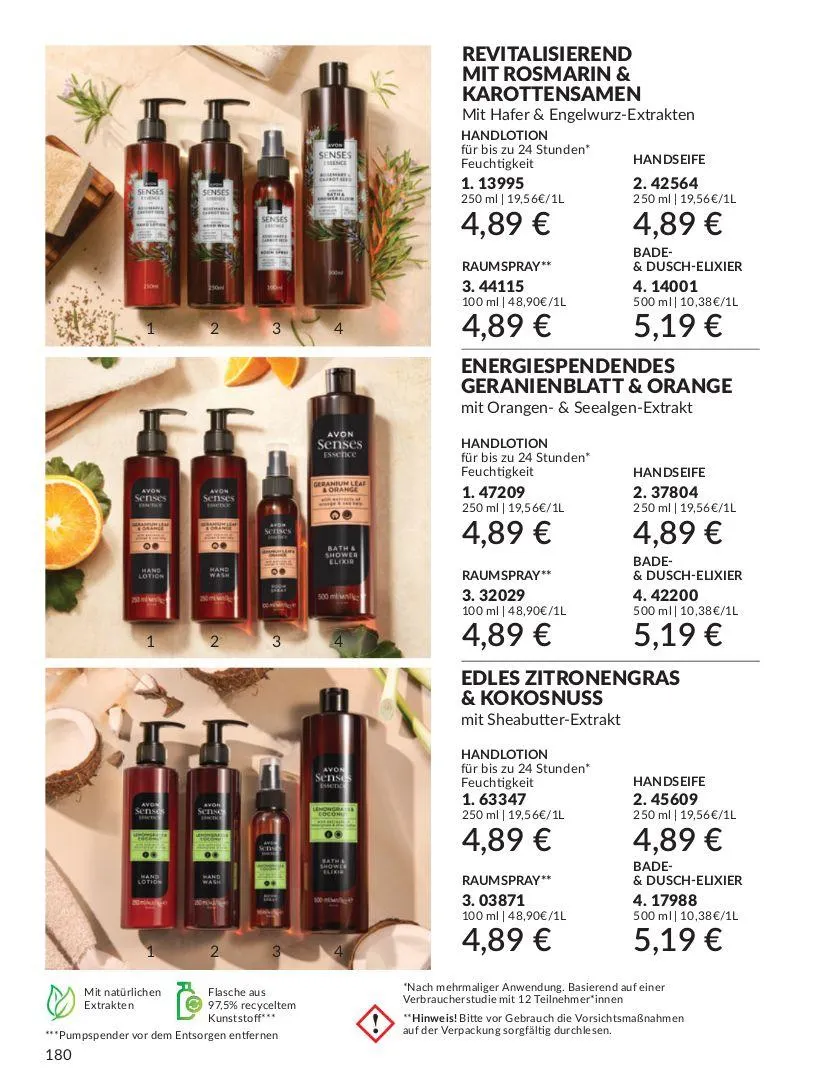 Avon Aktueller Prospekt von 7. Mai bis 21. Mai 2025 - Prospekt seite 180