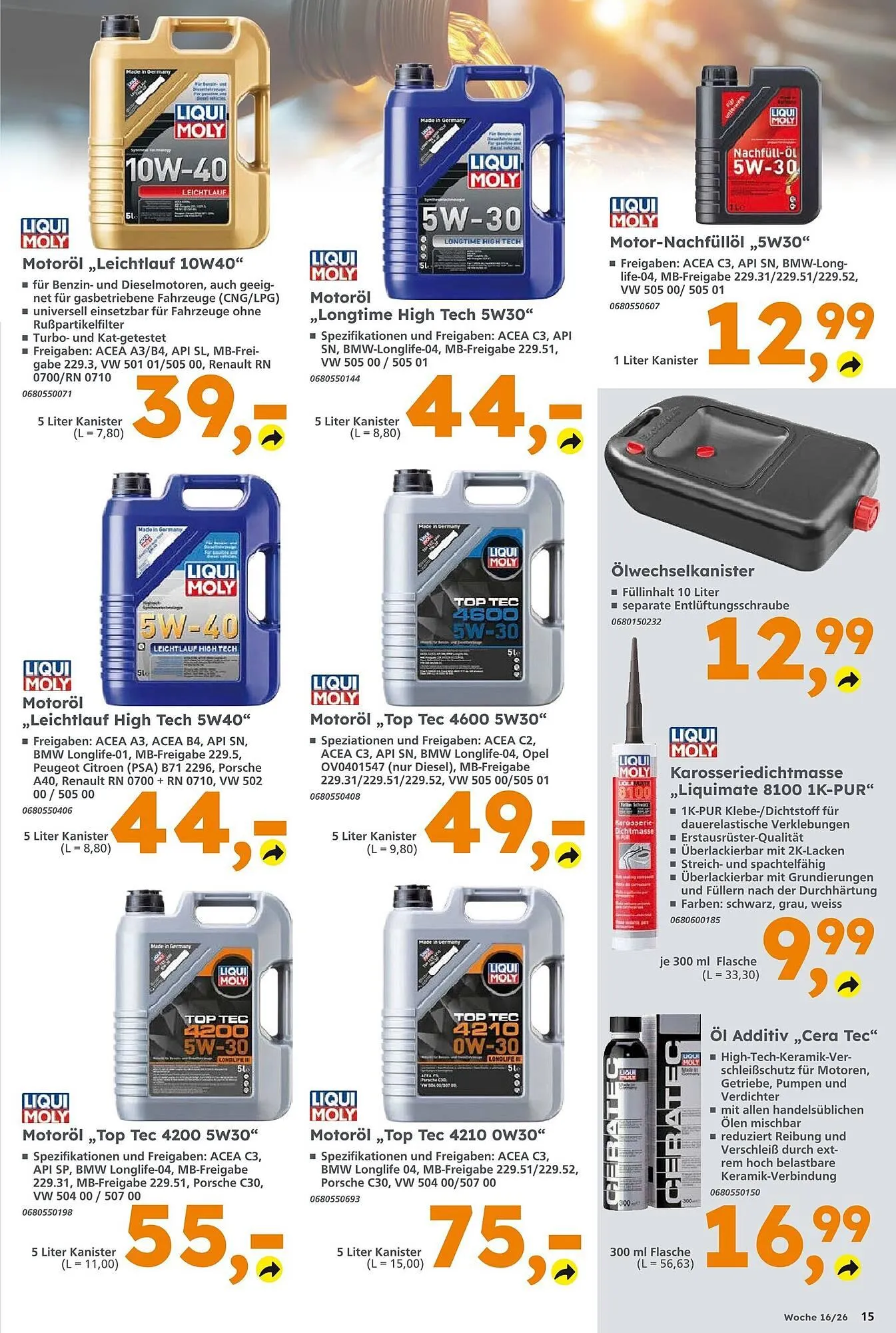 Globus Baumarkt Prospekt von 12. April bis 18. April 2026 - Prospekt seite 15