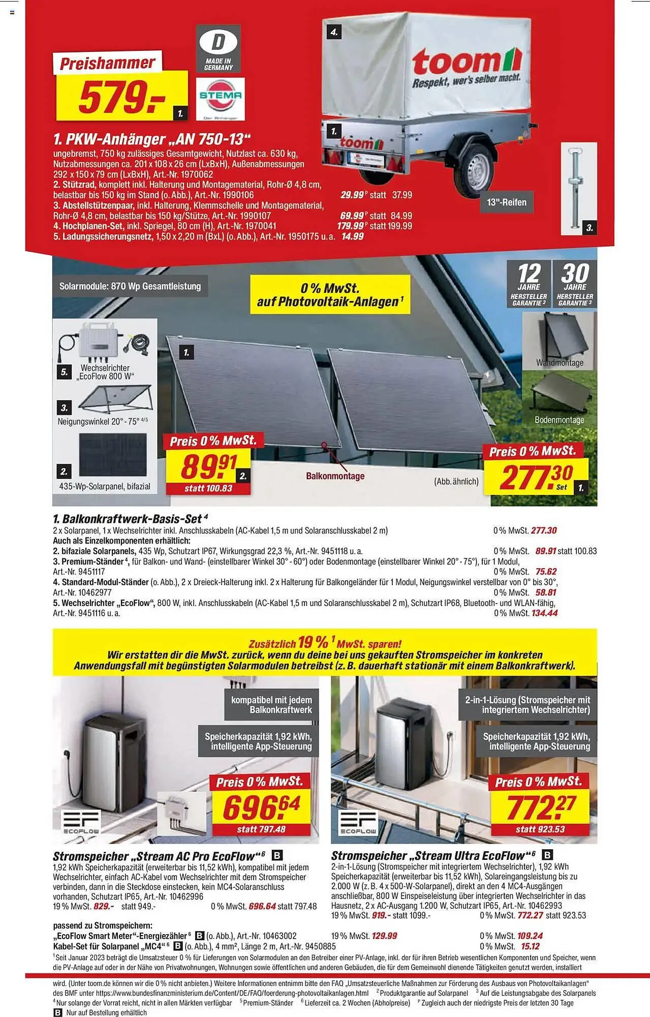 toom Baumarkt Prospekt von 19. Juli bis 25. Juli 2025 - Prospekt seite 6