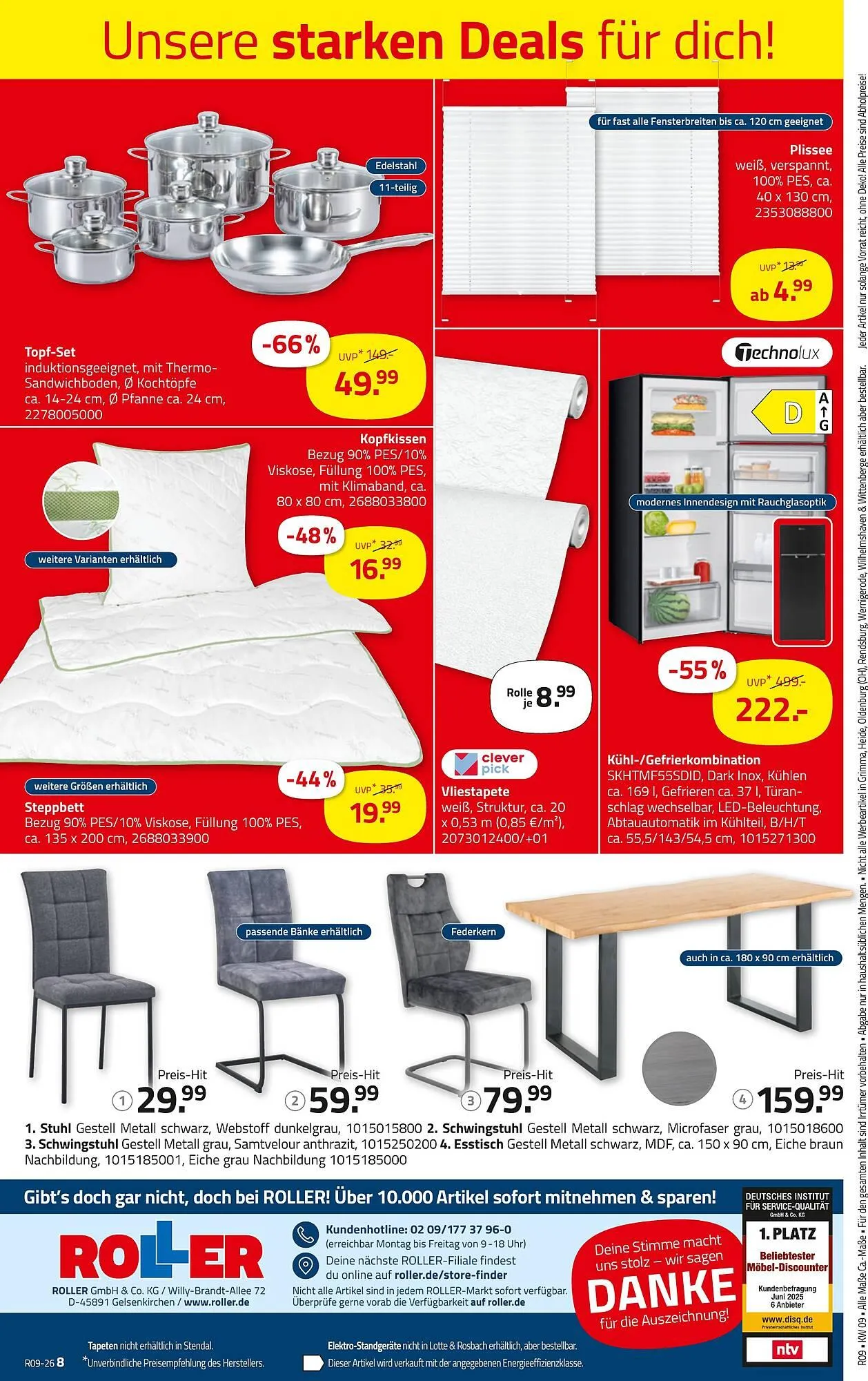 ROLLER Prospekt von 22. Februar bis 28. Februar 2026 - Prospekt seite 9
