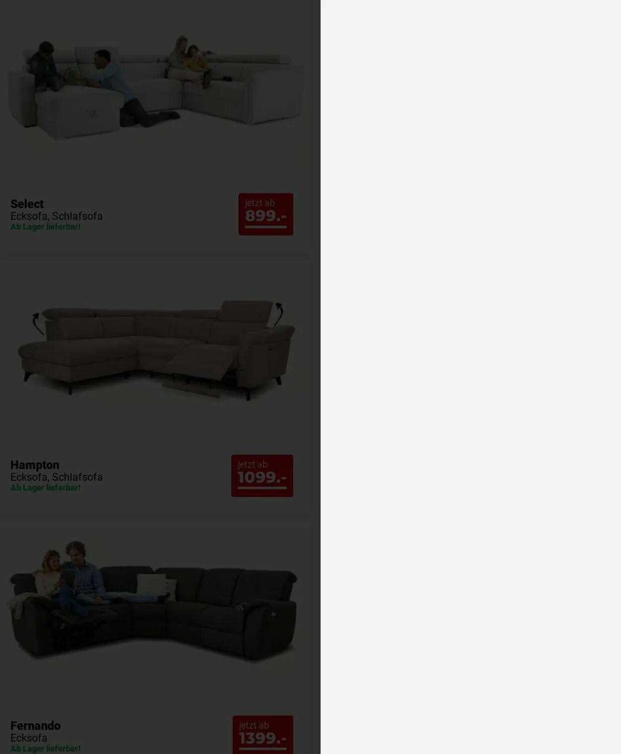 Seats and Sofas Aktueller Prospekt von 27. Oktober bis 5. November 2025 - Prospekt seite 11