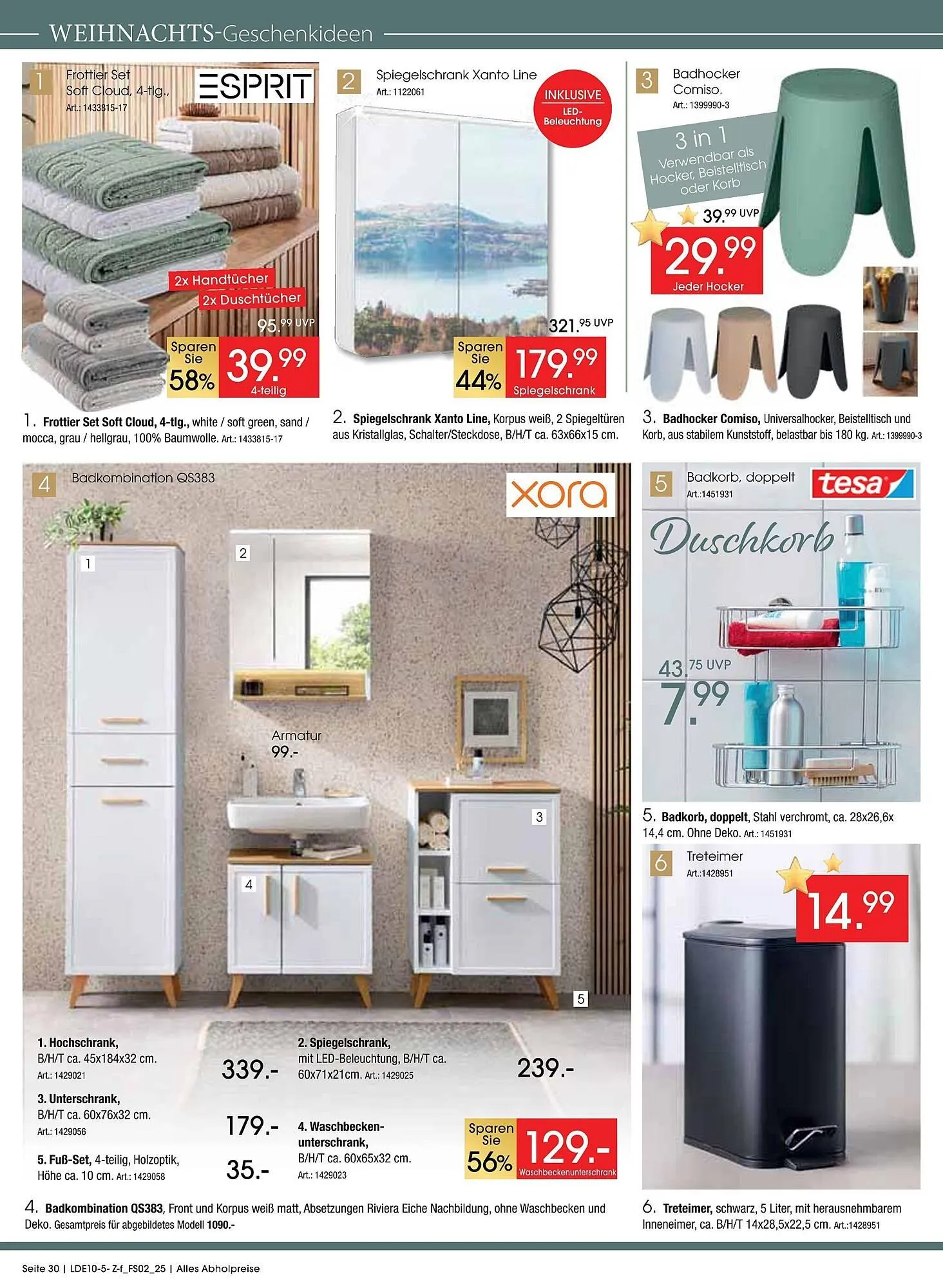 Zurbrüggen Prospekt von 11. Oktober bis 15. November 2025 - Prospekt seite 30