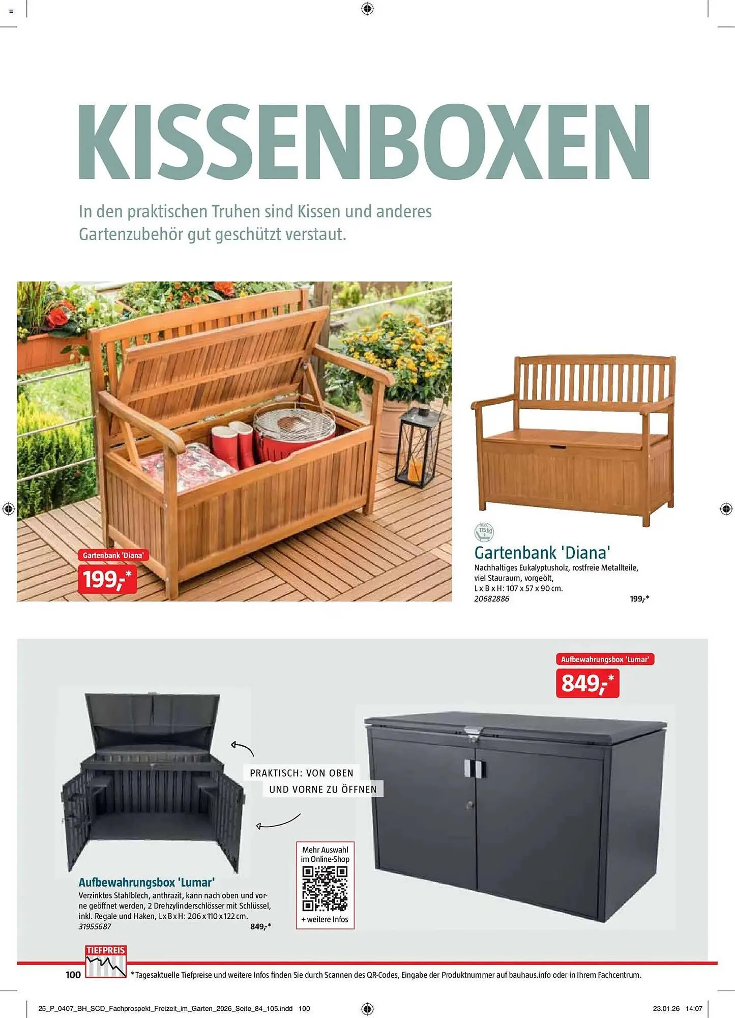 Bauhaus Prospekt von 2. März bis 30. Juni 2026 - Prospekt seite 100