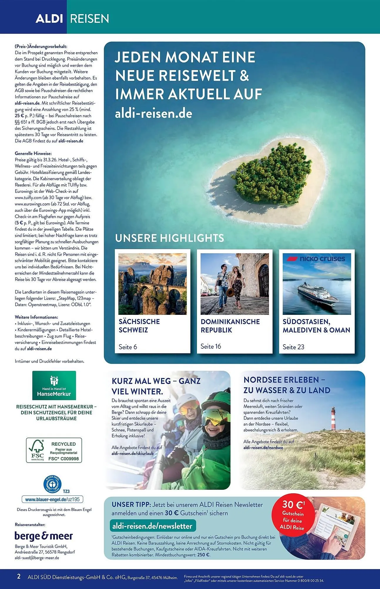 Aldi Süd Prospekt von 1. März bis 31. März 2026 - Prospekt seite 2