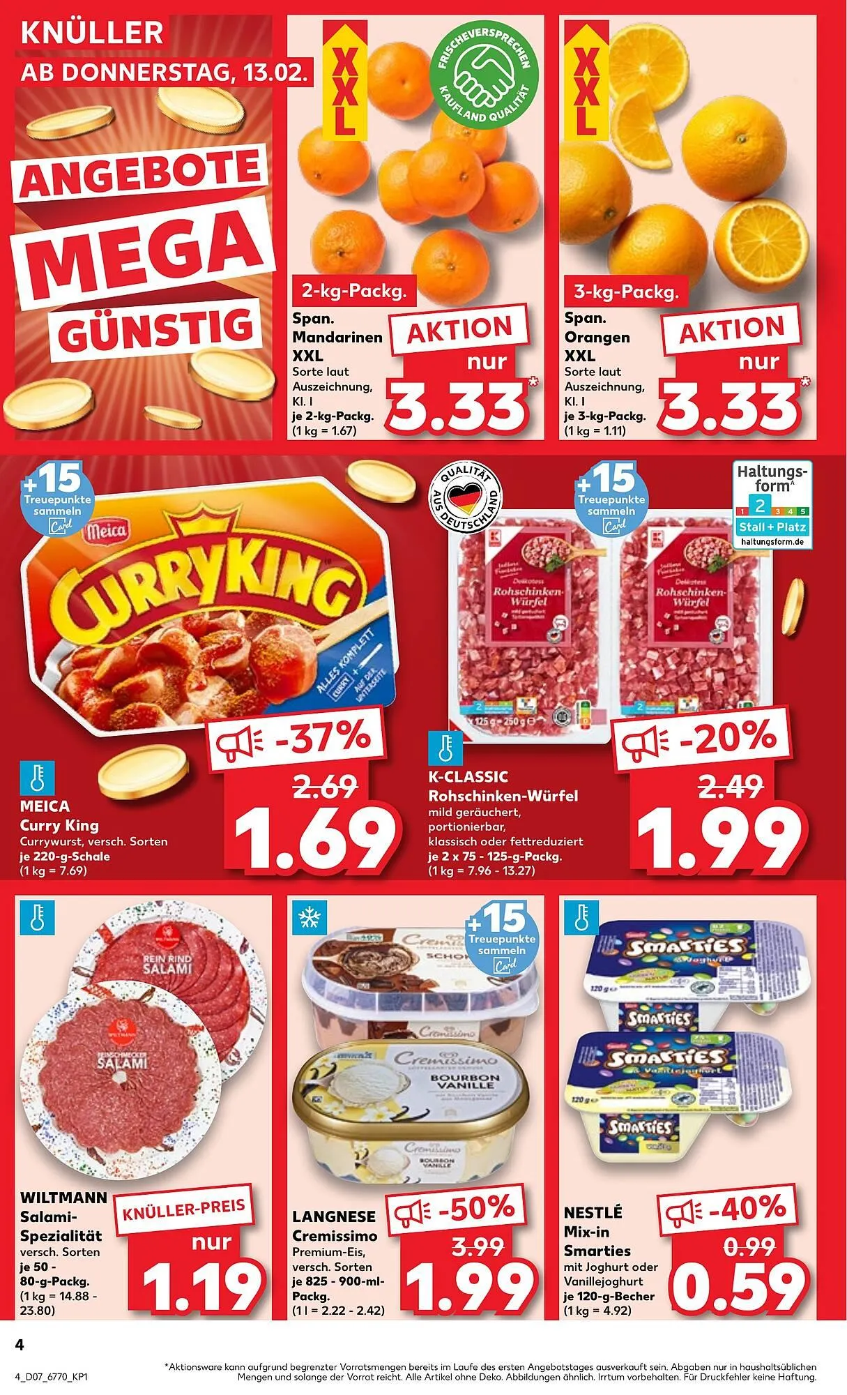 Kaufland Prospekt von 13. Februar bis 19. Februar 2025 - Prospekt seite 4