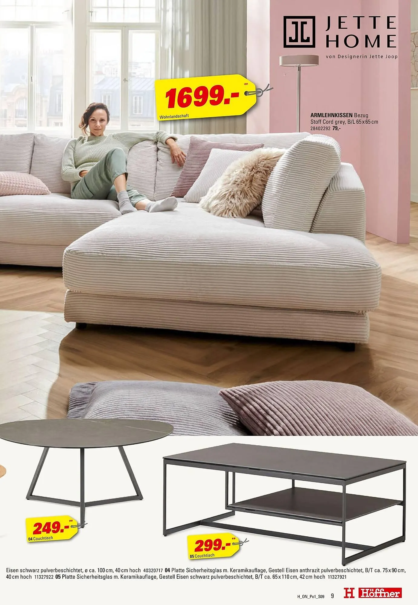 Höffner Prospekt von 4. Juni bis 15. Juli 2025 - Prospekt seite 9