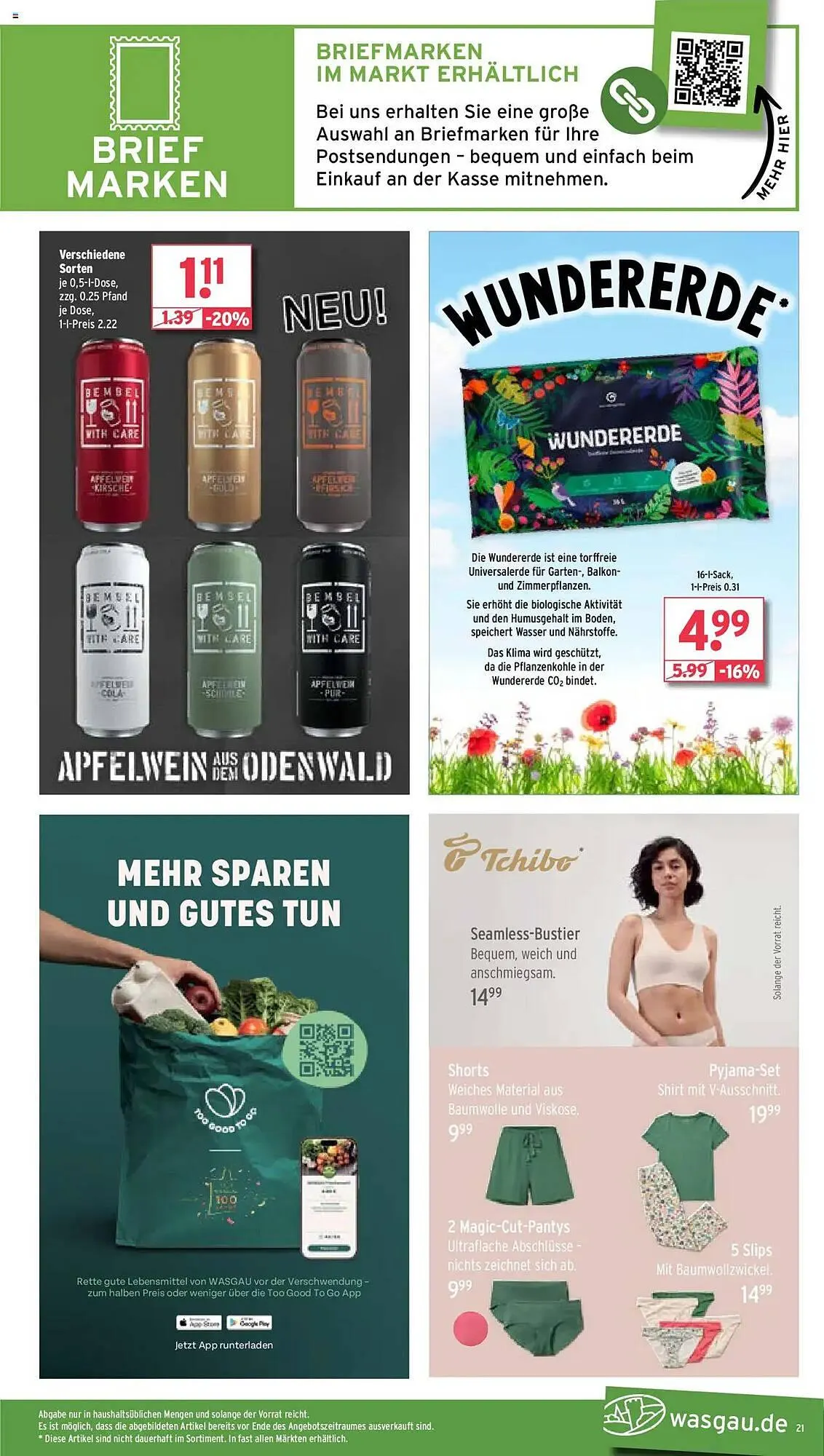 Wasgau Prospekt von 28. April bis 3. Mai 2025 - Prospekt seite 22