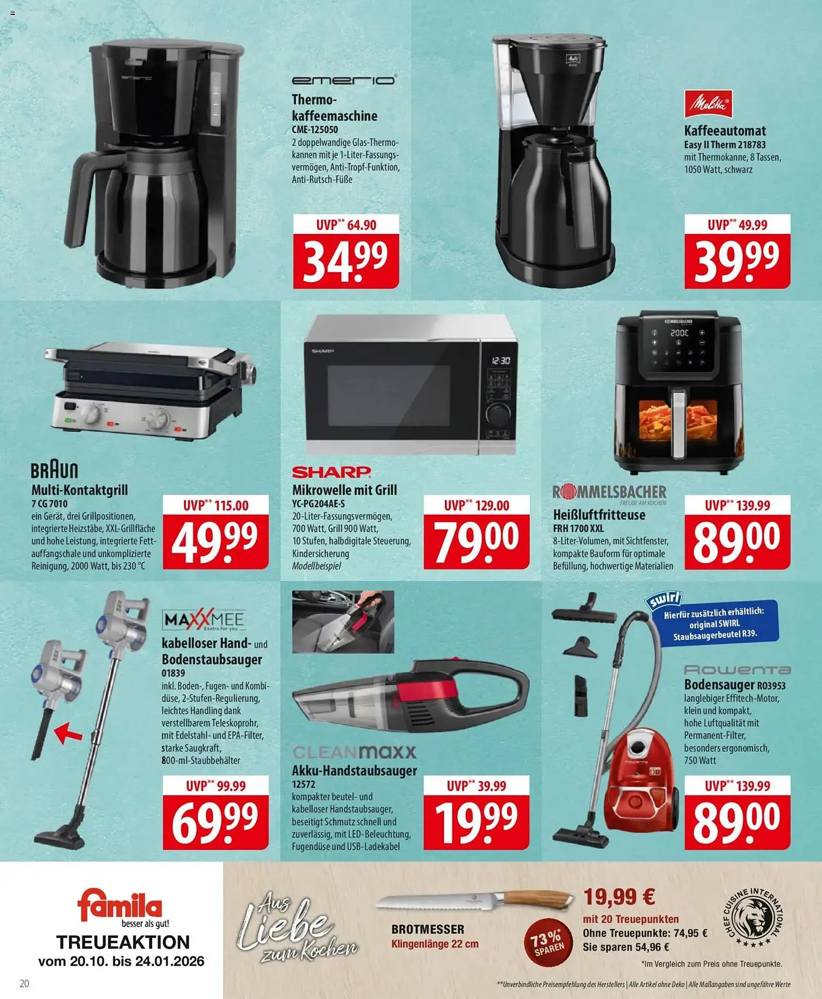 Famila Nord Ost Prospekt von 15. Dezember bis 20. Dezember 2025 - Prospekt seite 20