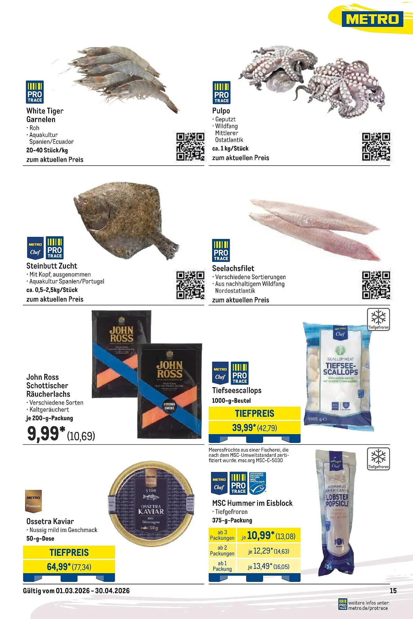 METRO Prospekt von 22. März bis 28. März 2026 - Prospekt seite 15