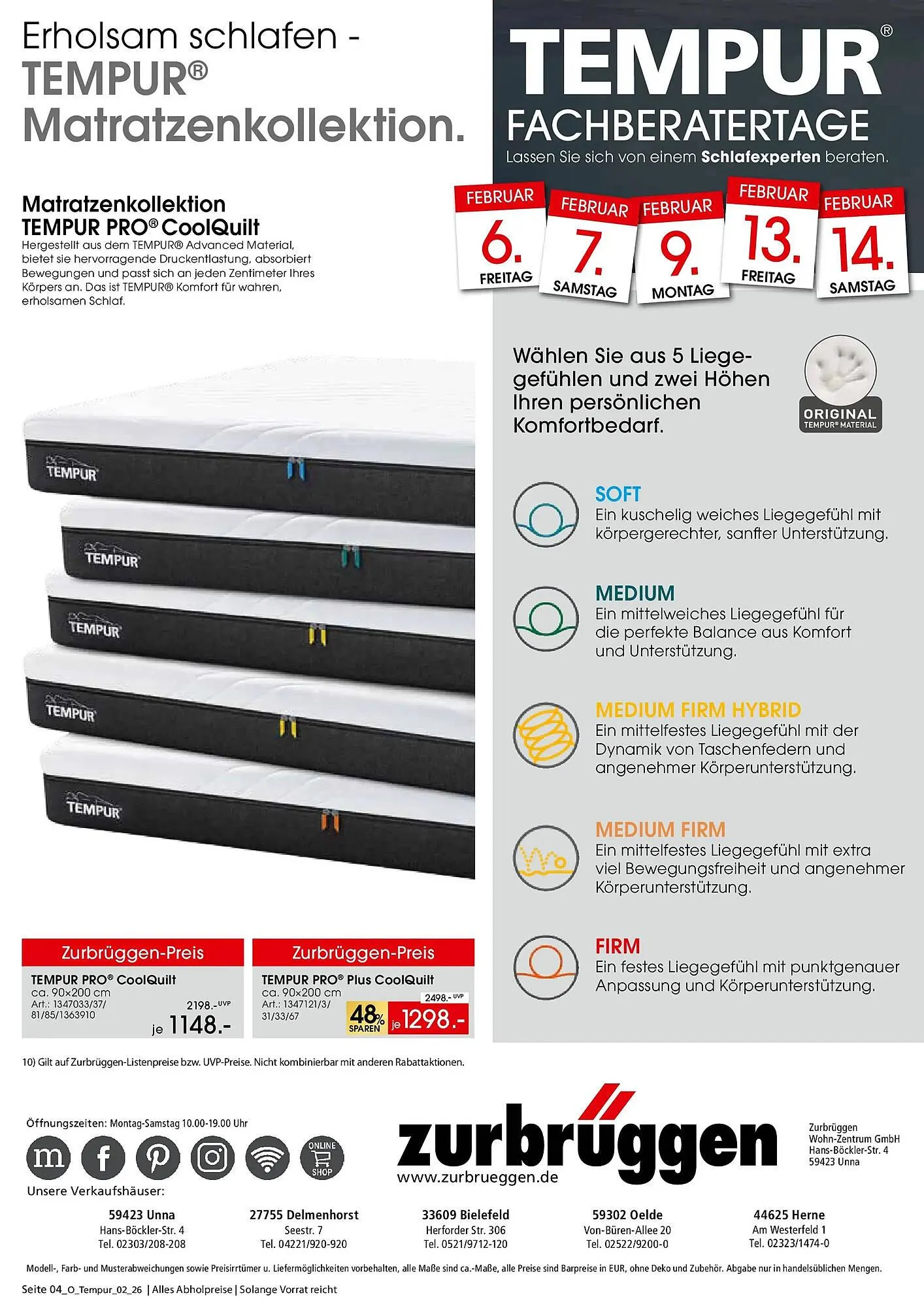 Zurbrüggen Prospekt von 2. Februar bis 16. Februar 2026 - Prospekt seite 4