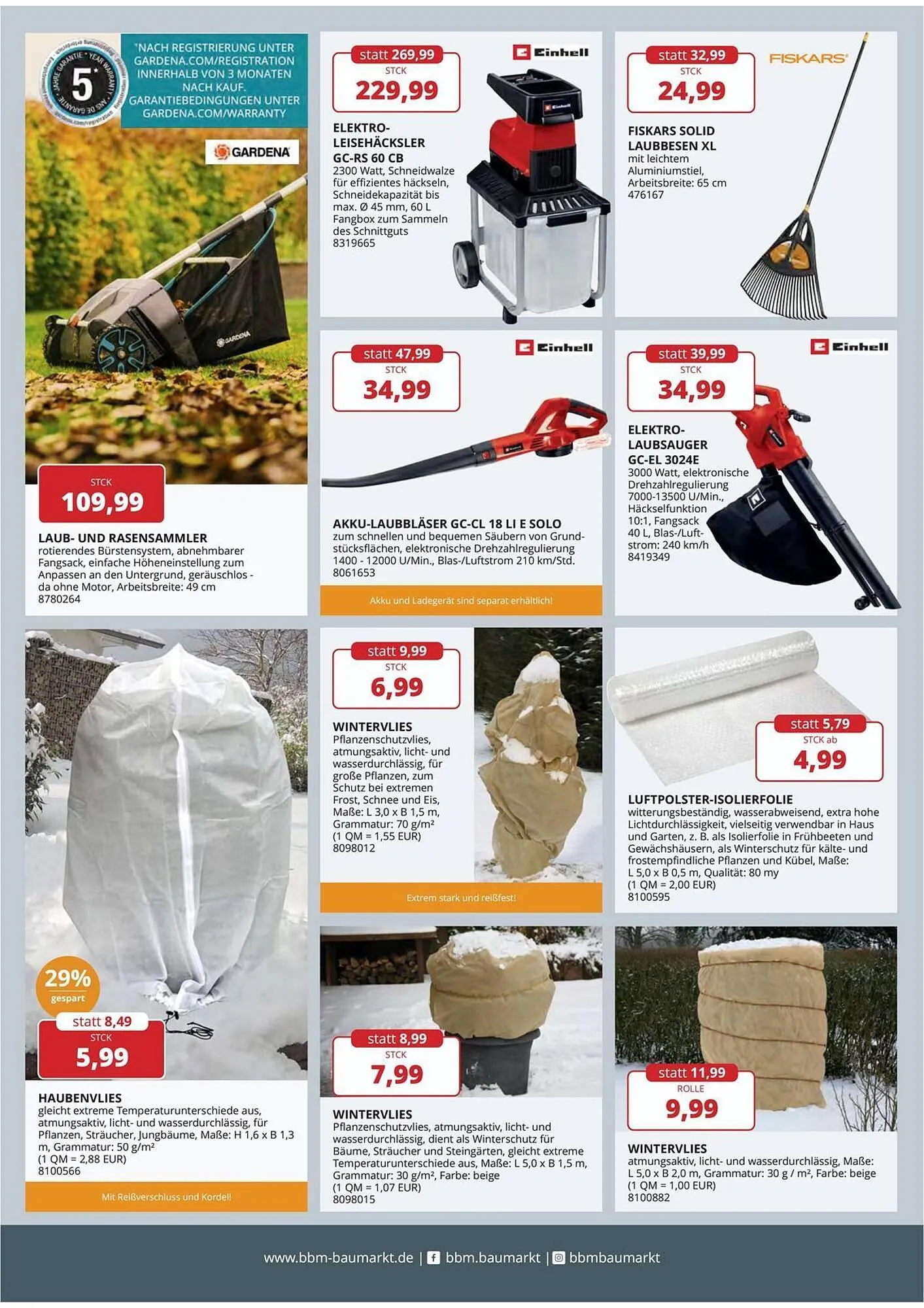BBM Baumarkt Katalog von 12. November bis 31. Dezember 2025 - Prospekt seite 5