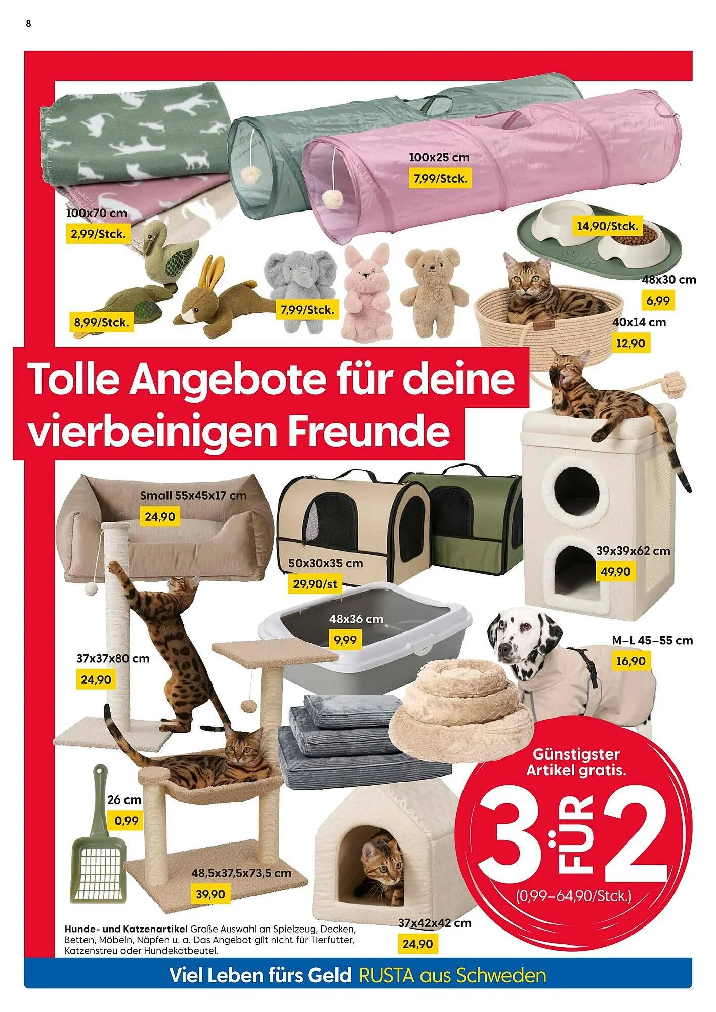 Rusta Prospekt von 21. März bis 27. März 2026 - Prospekt seite 8