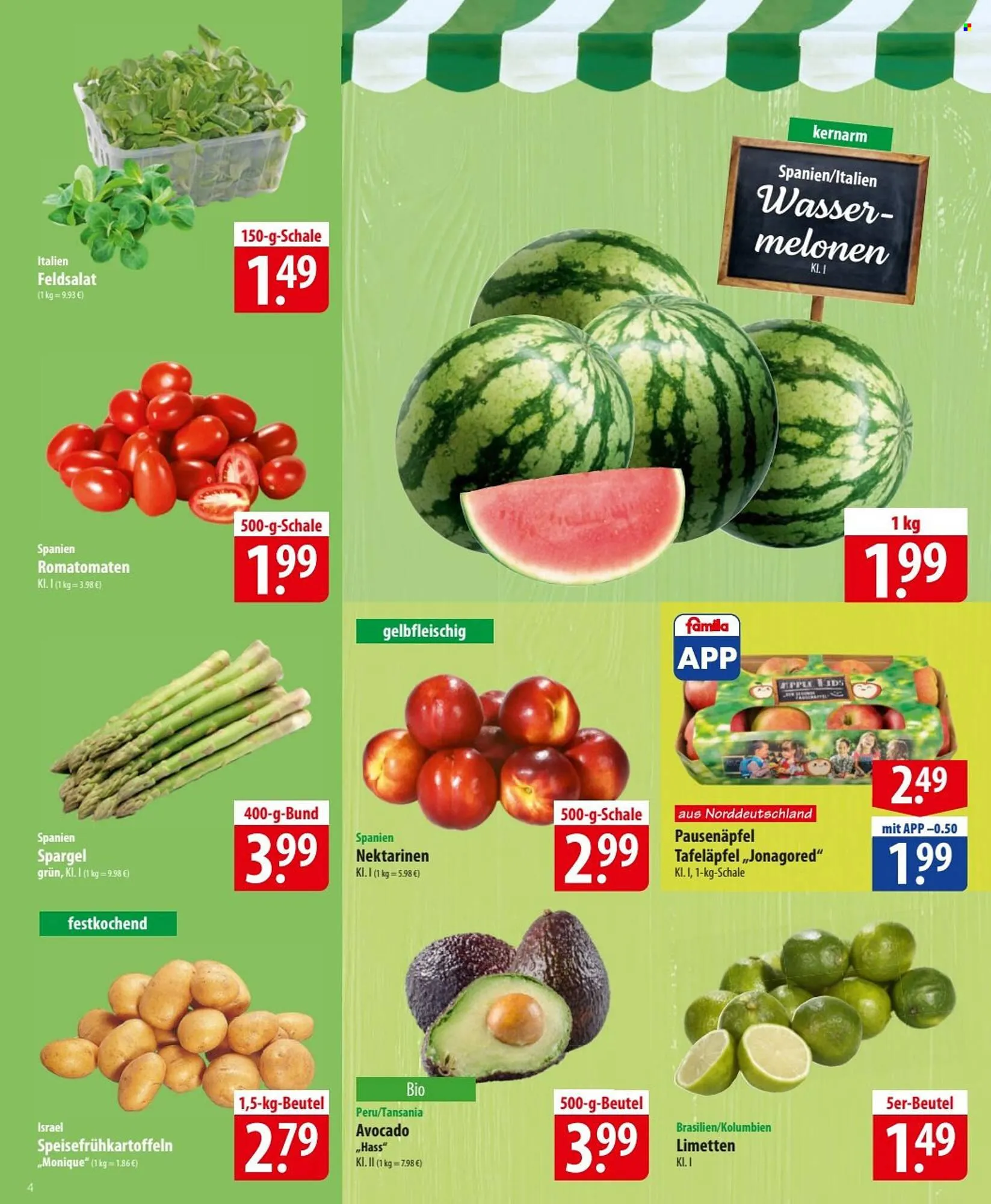 Famila Nord Ost Prospekt von 5. Mai bis 10. Mai 2025 - Prospekt seite 4