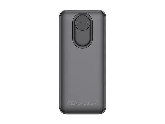 REALPOWER PB-20000 Pro Powerbank 20.000 mAh Schwarz