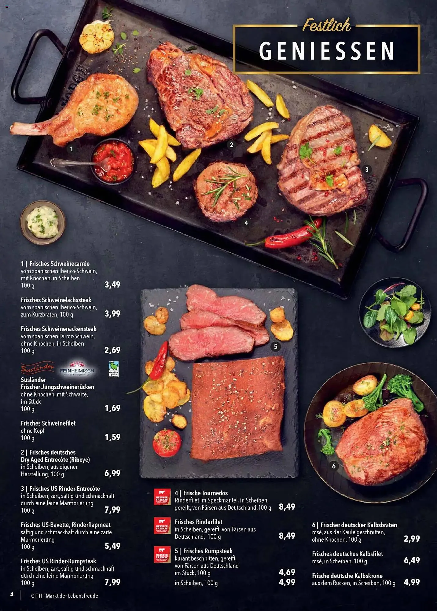 CITTI Markt Prospekt von 17. Dezember bis 24. Dezember 2025 - Prospekt seite 4