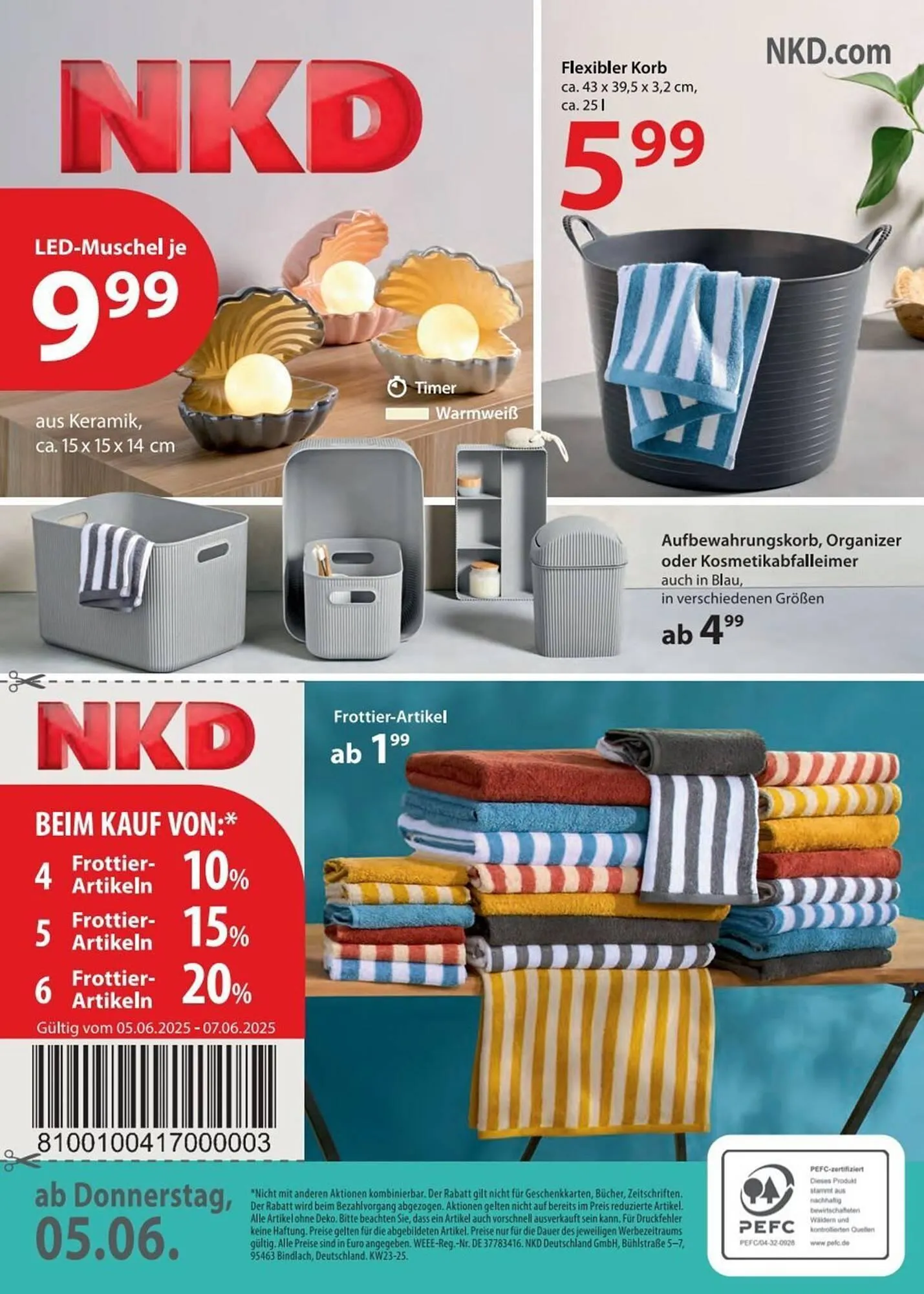NKD Prospekt von 27. Mai bis 2. Juni 2025 - Prospekt seite 18