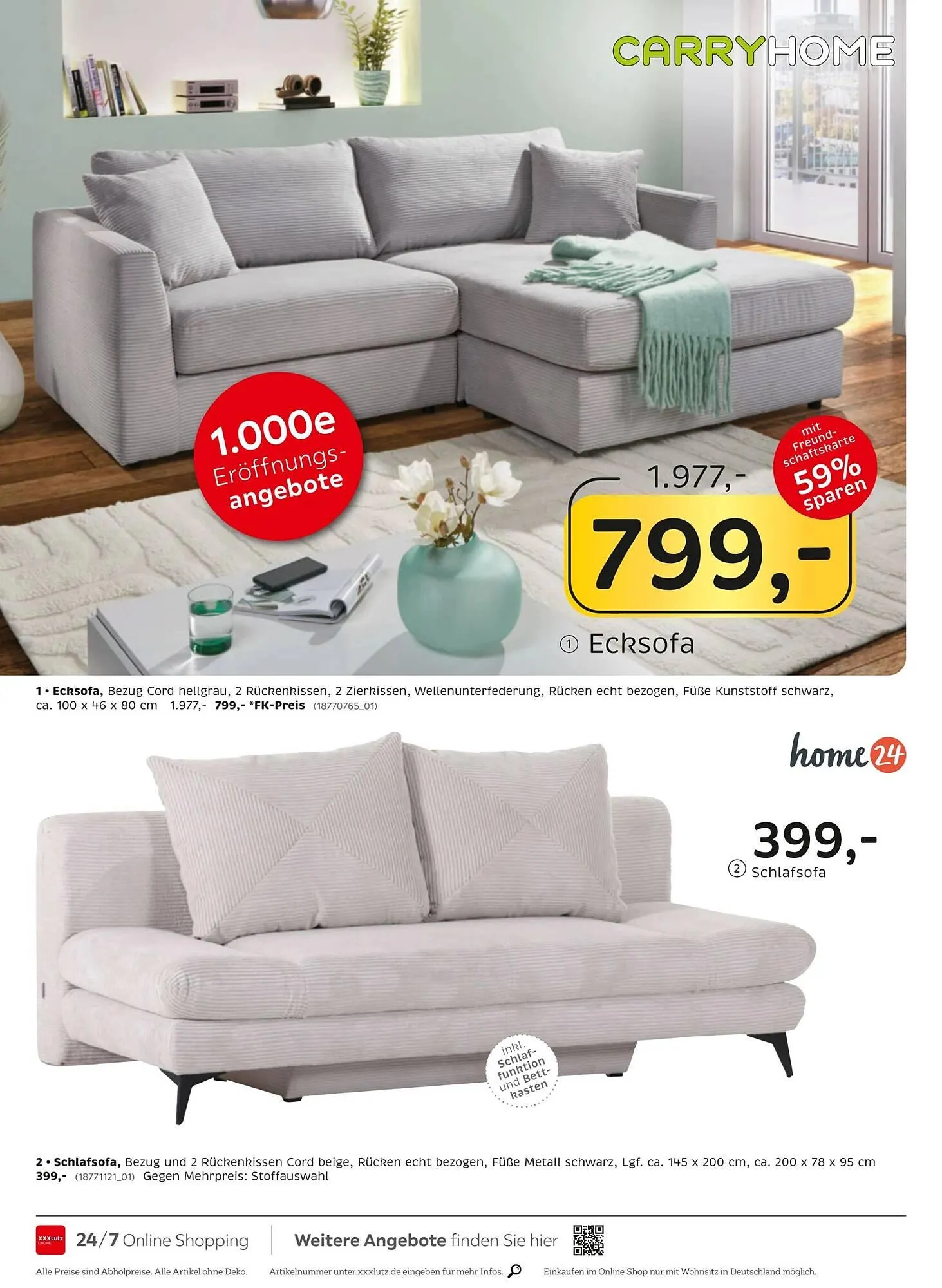 XXXLutz Prospekt von 6. April bis 13. April 2026 - Prospekt seite 16