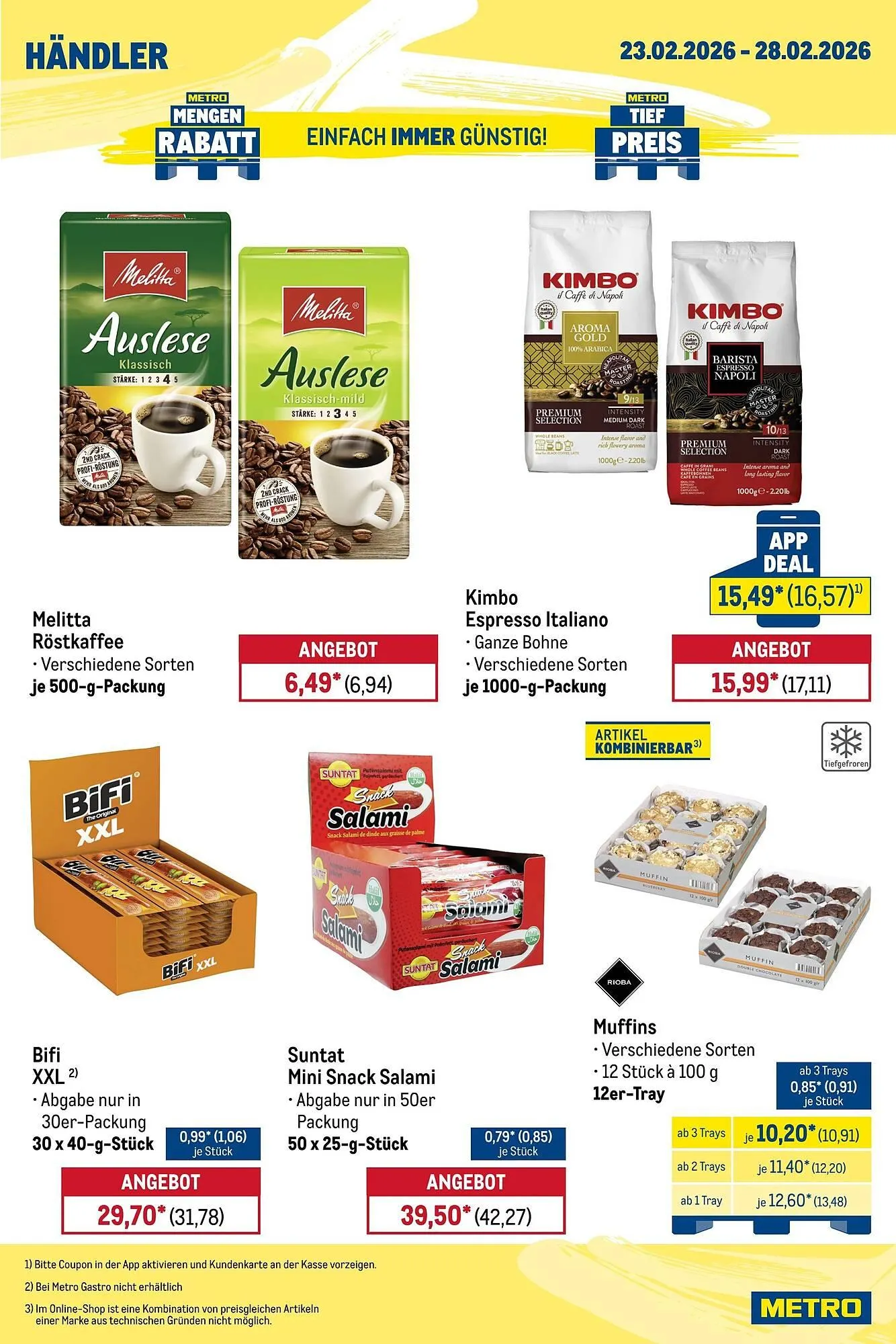 METRO Prospekt von 23. Februar bis 28. Februar 2026 - Prospekt seite 7