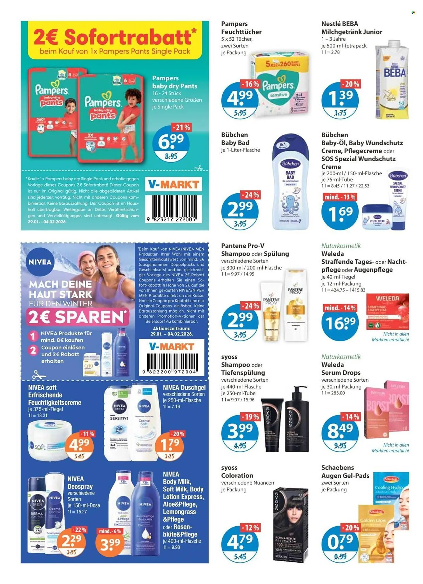 V Markt Prospekt von 29. Januar bis 4. Februar 2026 - Prospekt seite 10