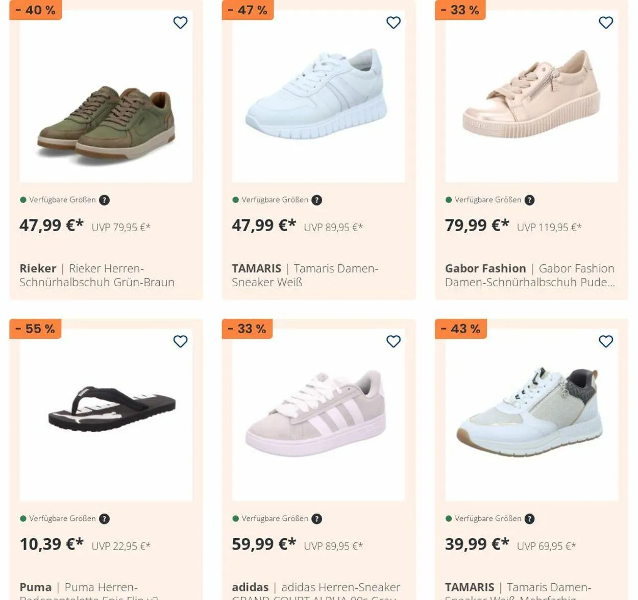 SCHUH OKAY Aktueller Prospekt von 11. August bis 20. August 2025 - Prospekt seite 45