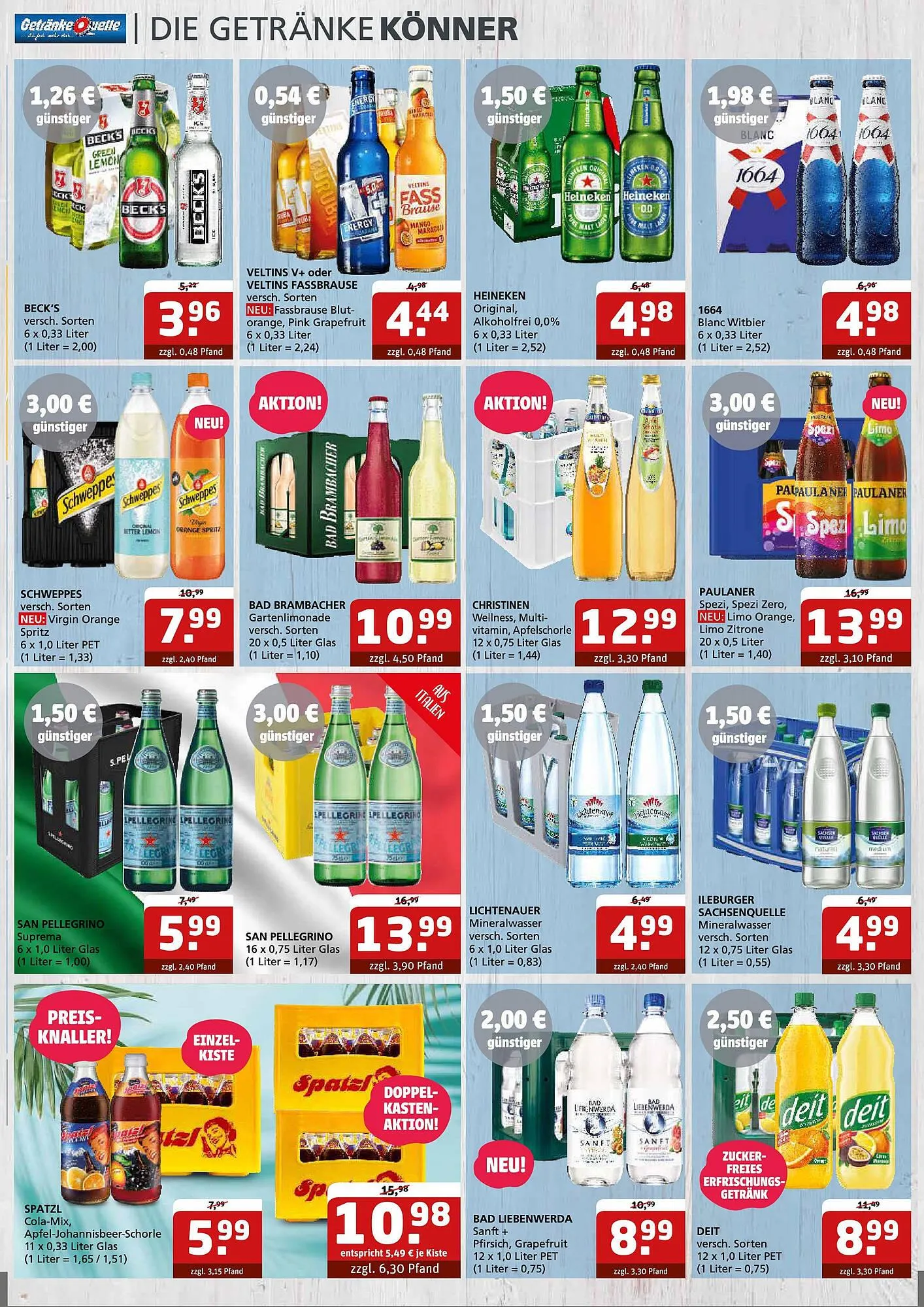 Getränke Quelle Prospekt von 25. Mai bis 7. Juni 2025 - Prospekt seite 5